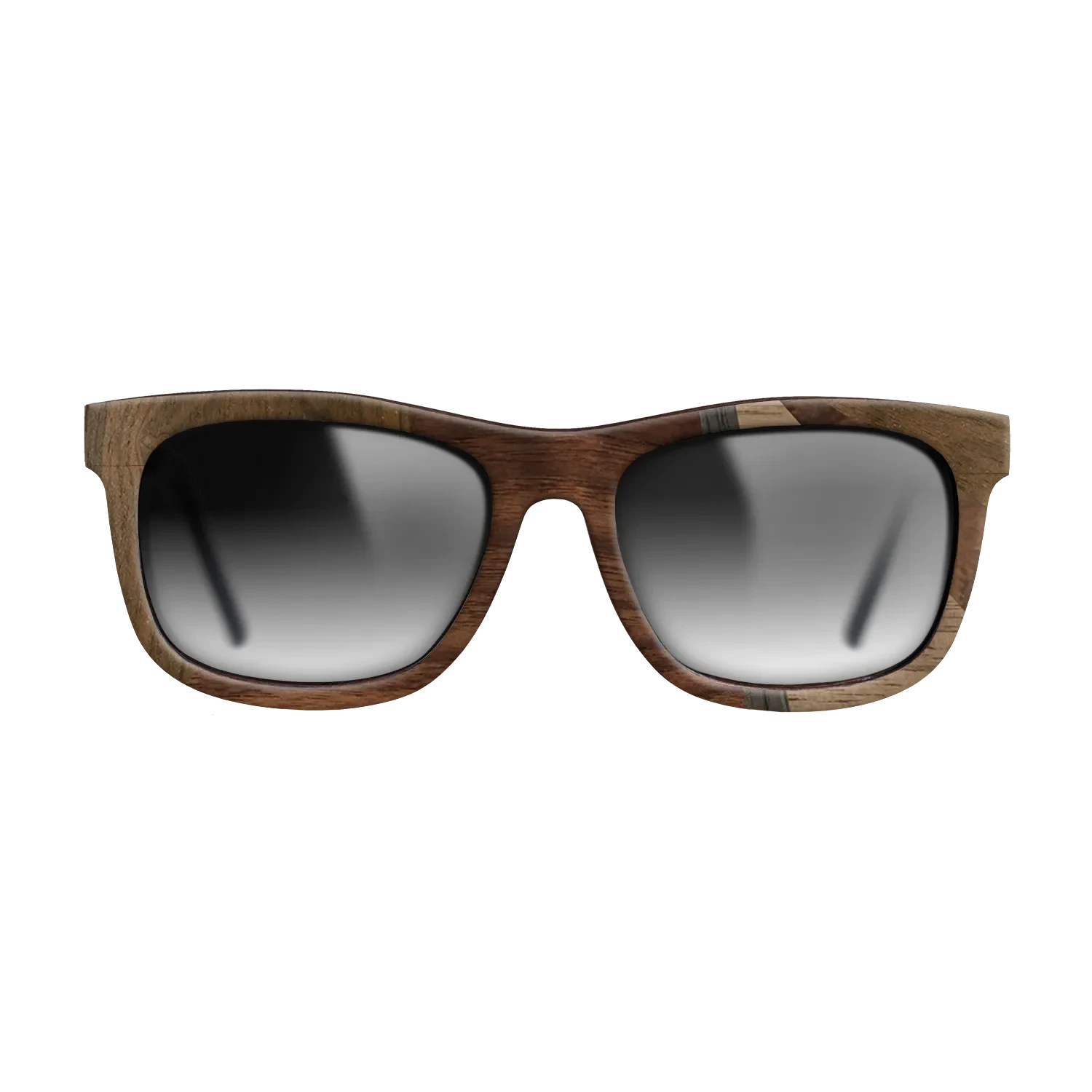 Walnut Claro Dark,Fumed Oak,Walnut Burl,Walnut: Straight Grain: Mosaic - The Hero - Square - 1733 - SIRIS wood optic