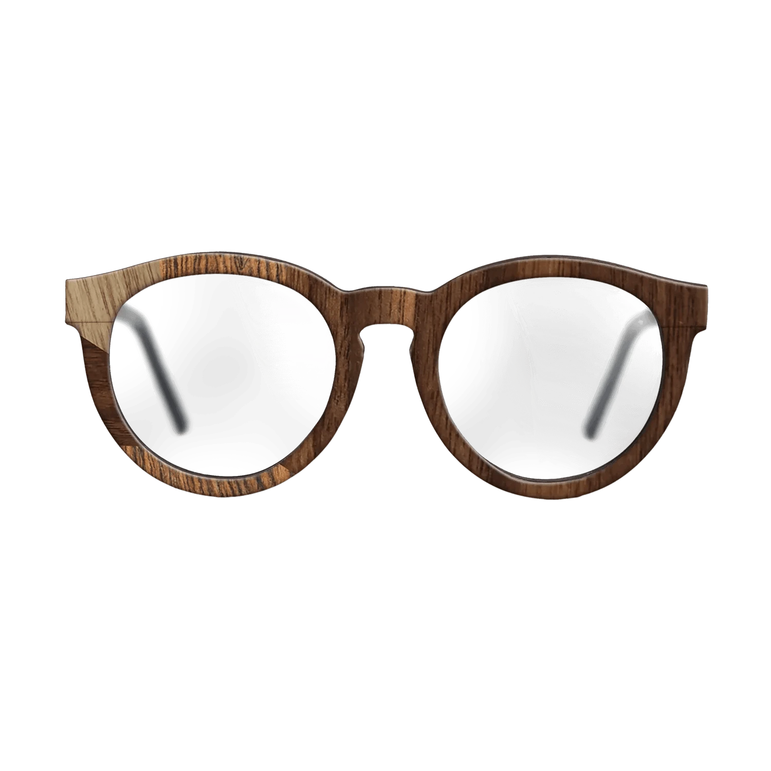 Walnut: Straight Grain,Bocote,Walnut Burl,Ziricote Dark Quartered,Walnut Claro Dark: Mosaic - The Rebel - Round - 1147 - SIRIS wood optic