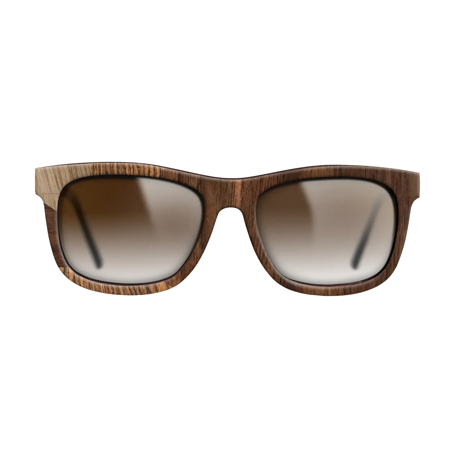 Walnut: Straight Grain,Bocote,Walnut Burl,Ziricote Dark Quartered,Walnut Claro Dark: Mosaic - The Hero - Square - 1147 - SIRIS wood optic