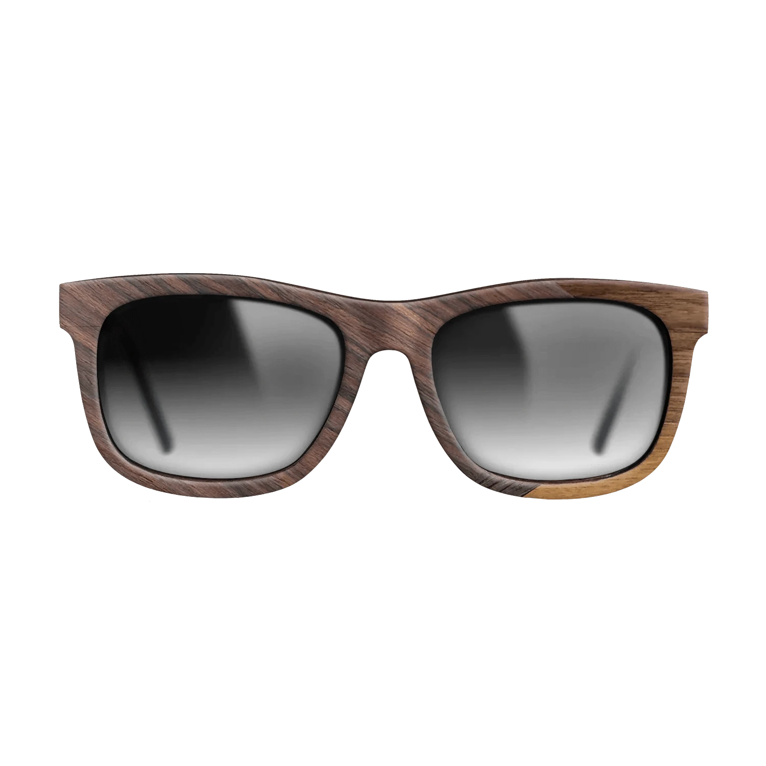 Walnut Claro Dark,Rosewood Reconstituted,Fumed Oak,Walnut: Straight Grain: Fractal - The Hero - Square - 1259 - SIRIS wood optic