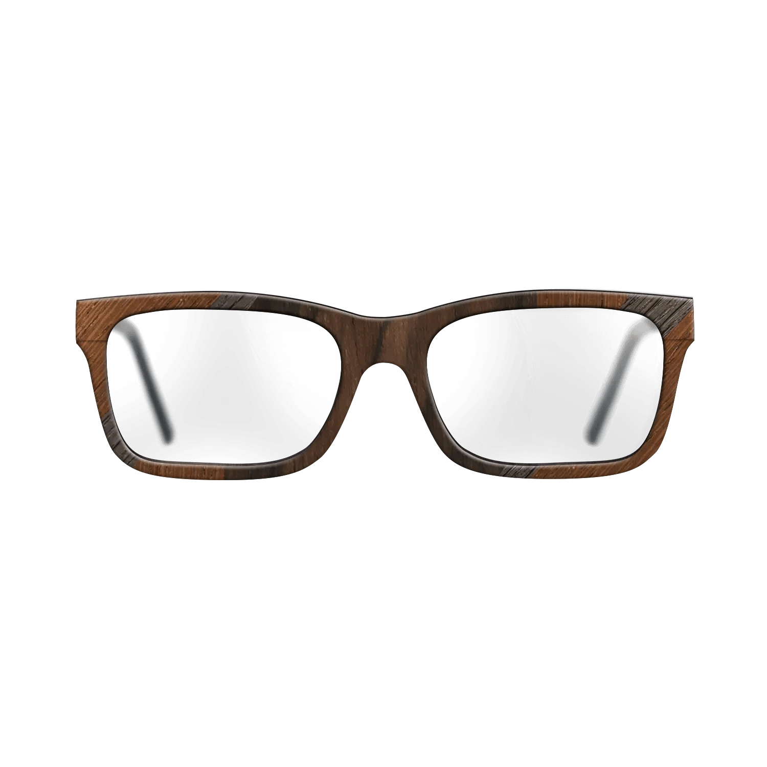 Ziricote Dark Quartered,Fumed Oak,Walnut: Straight Grain,Wenge: Recursive - The Sage - Rectangle - 794 - SIRIS wood optic