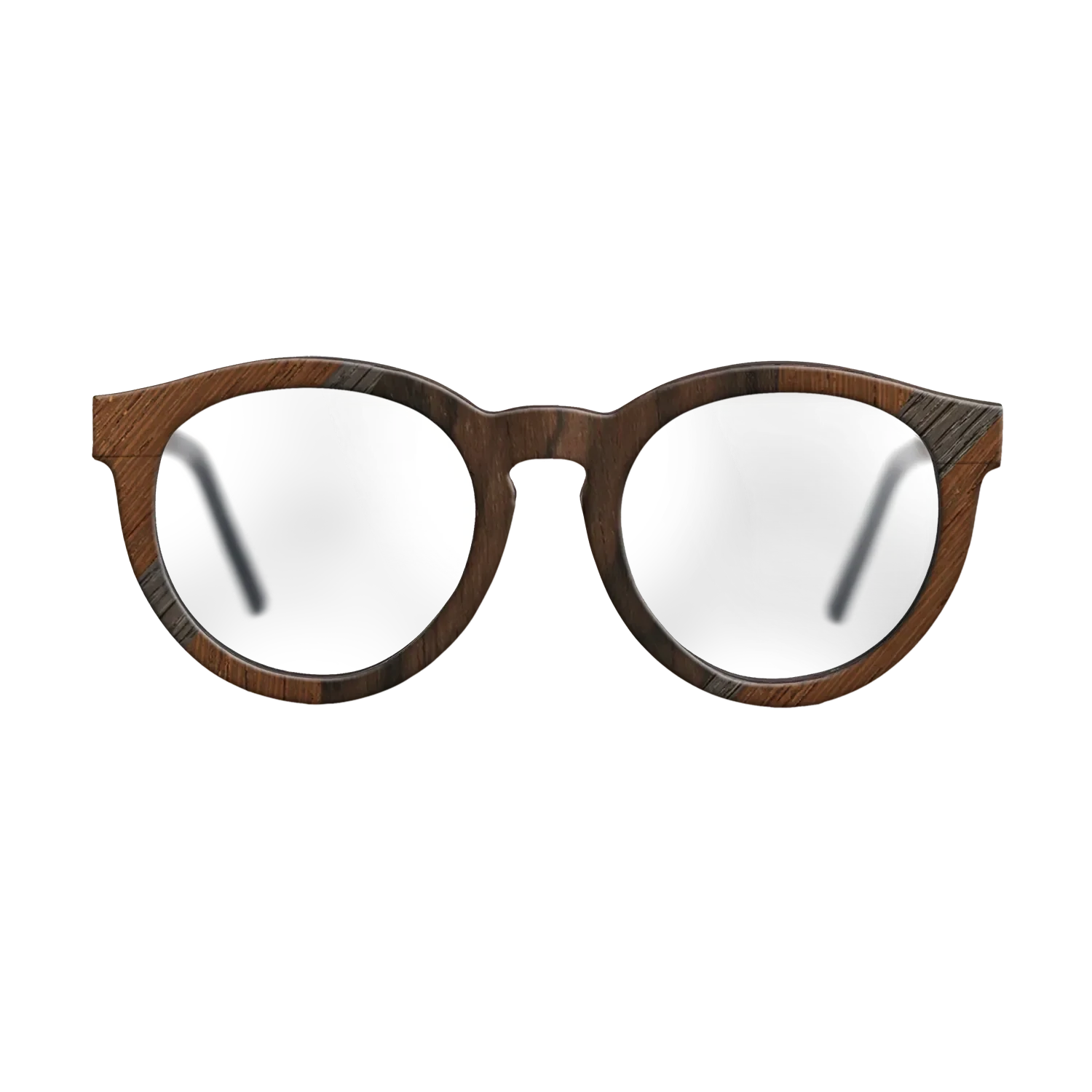 Ziricote Dark Quartered,Fumed Oak,Walnut: Straight Grain,Wenge: Recursive - The Rebel - Round - 794 - SIRIS wood optic