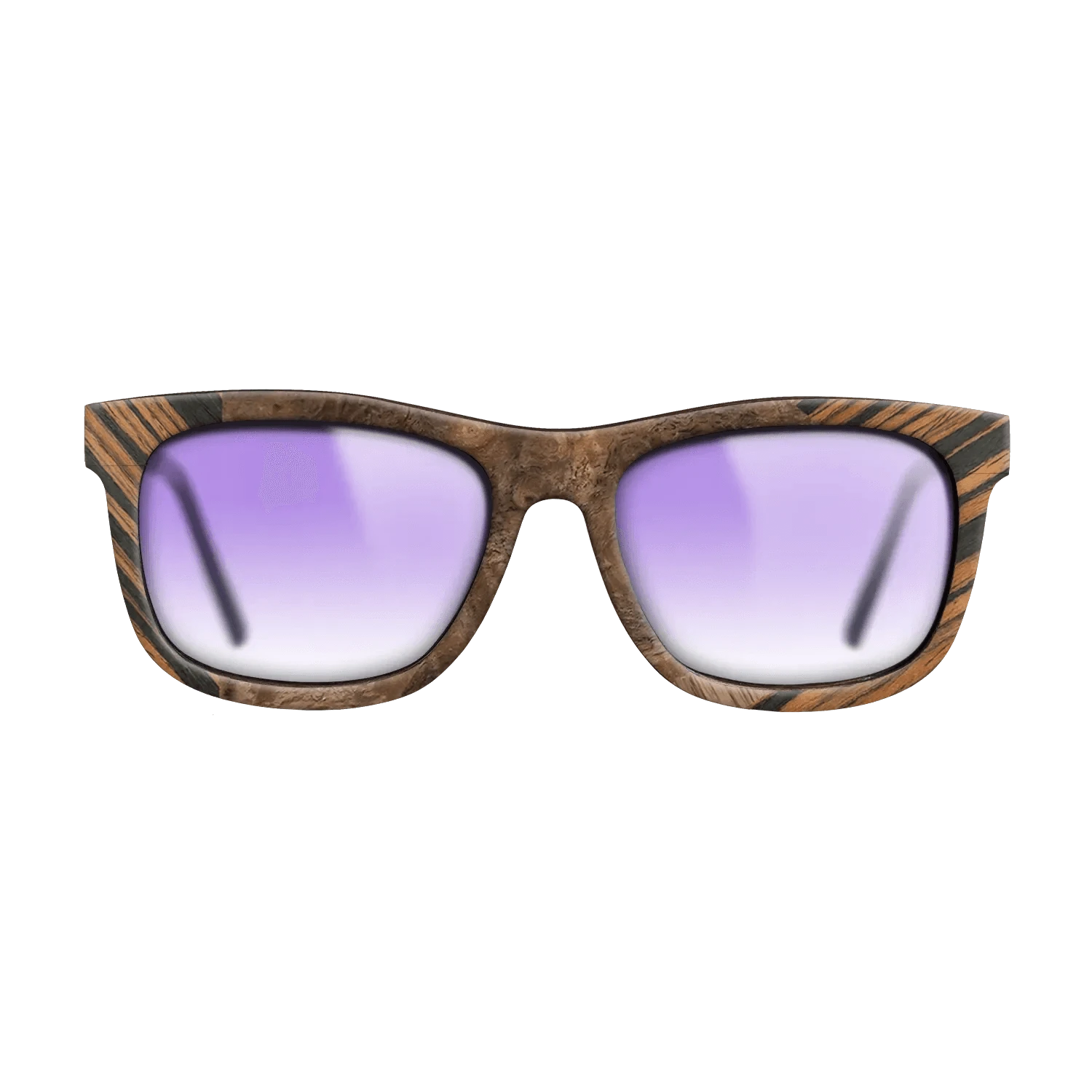 Italian Ebony,Ziricote Dark Quartered,Walnut Burl,Walnut: Straight Grain: Fractal - The Hero - Square - 1513 - SIRIS wood optic