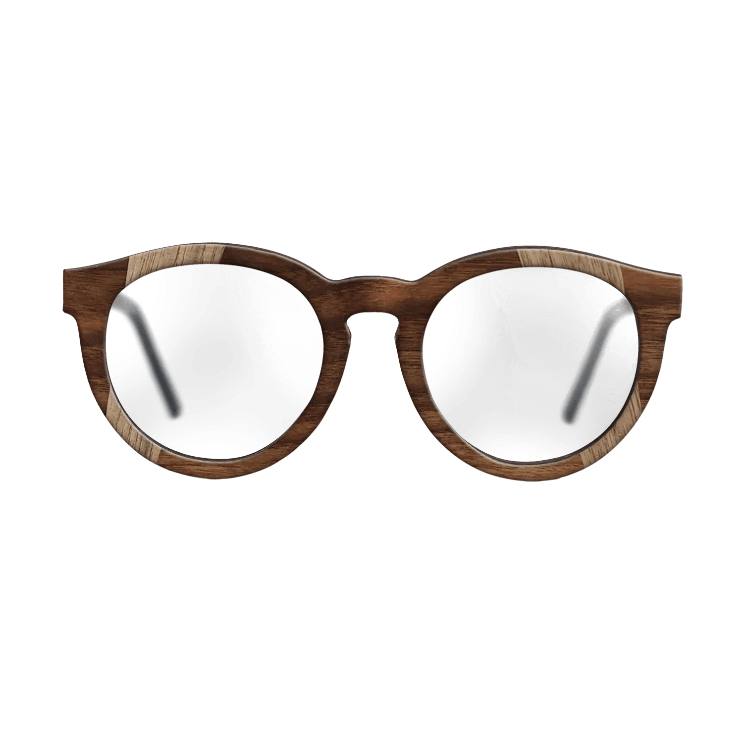 Walnut: Straight Grain,Walnut Claro Dark,Fumed Oak: Recursive - The Rebel - Round - 1163 - SIRIS wood optic