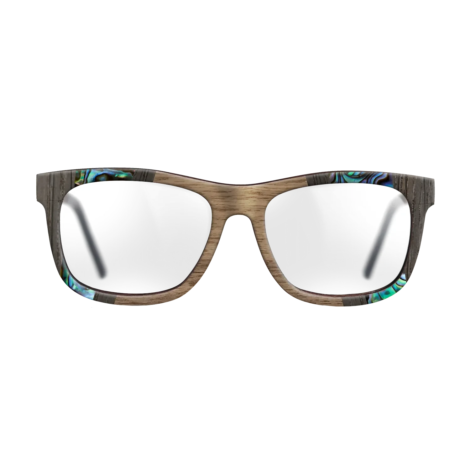 Walnut: Straight Grain,Abalone Shell,Fumed Oak,Kingwood: Recursive - The Hero - Square - 1761 - SIRIS wood optic