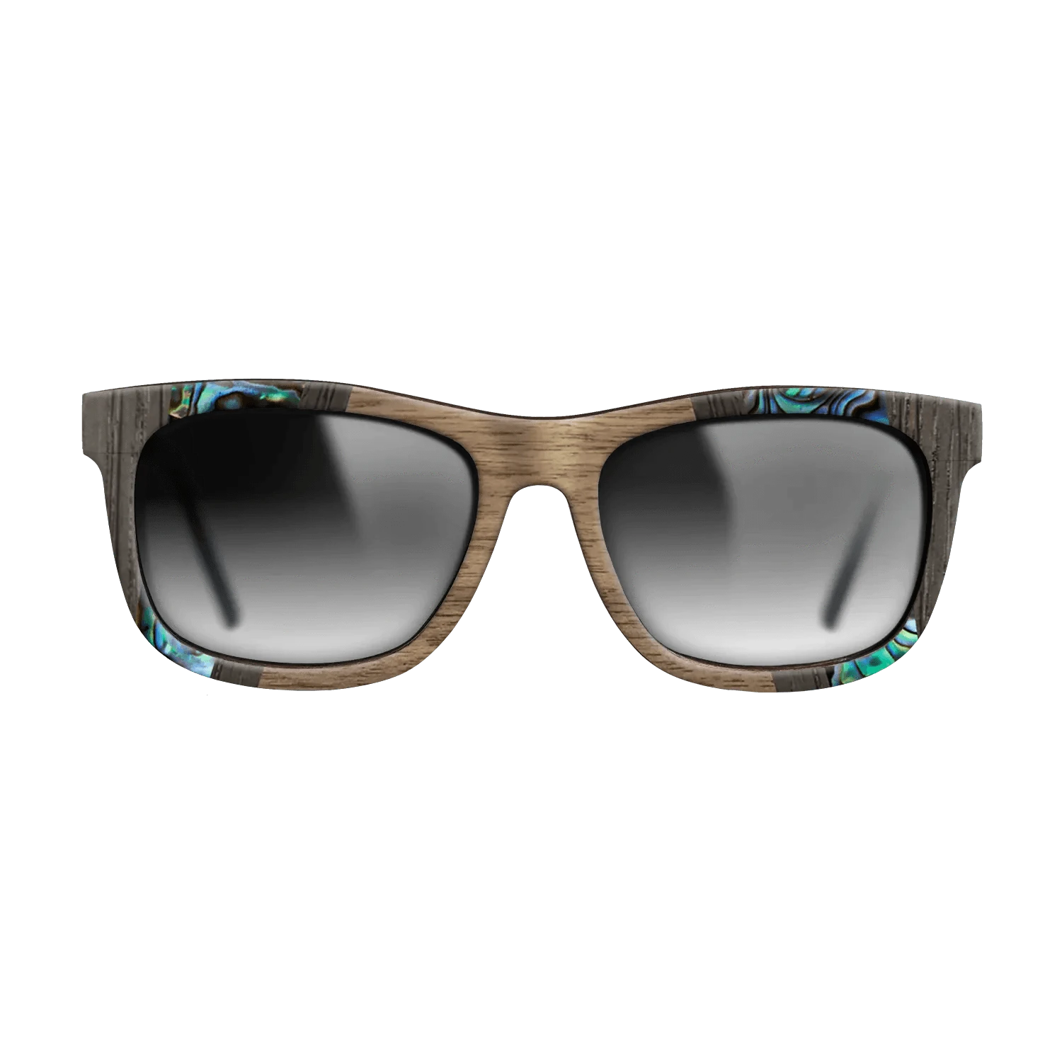 Walnut: Straight Grain,Abalone Shell,Fumed Oak,Kingwood: Recursive - The Hero - Square - 1761 - SIRIS wood optic