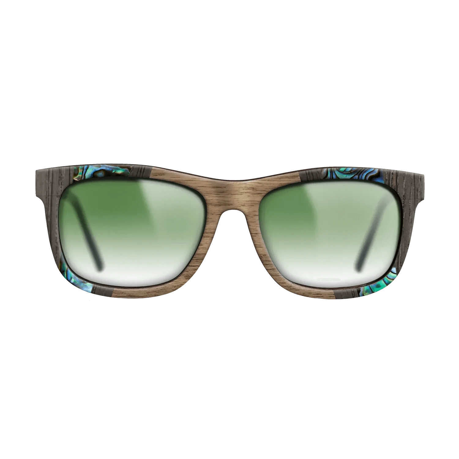 Walnut: Straight Grain,Abalone Shell,Fumed Oak,Kingwood: Recursive - The Hero - Square - 1761 - SIRIS wood optic