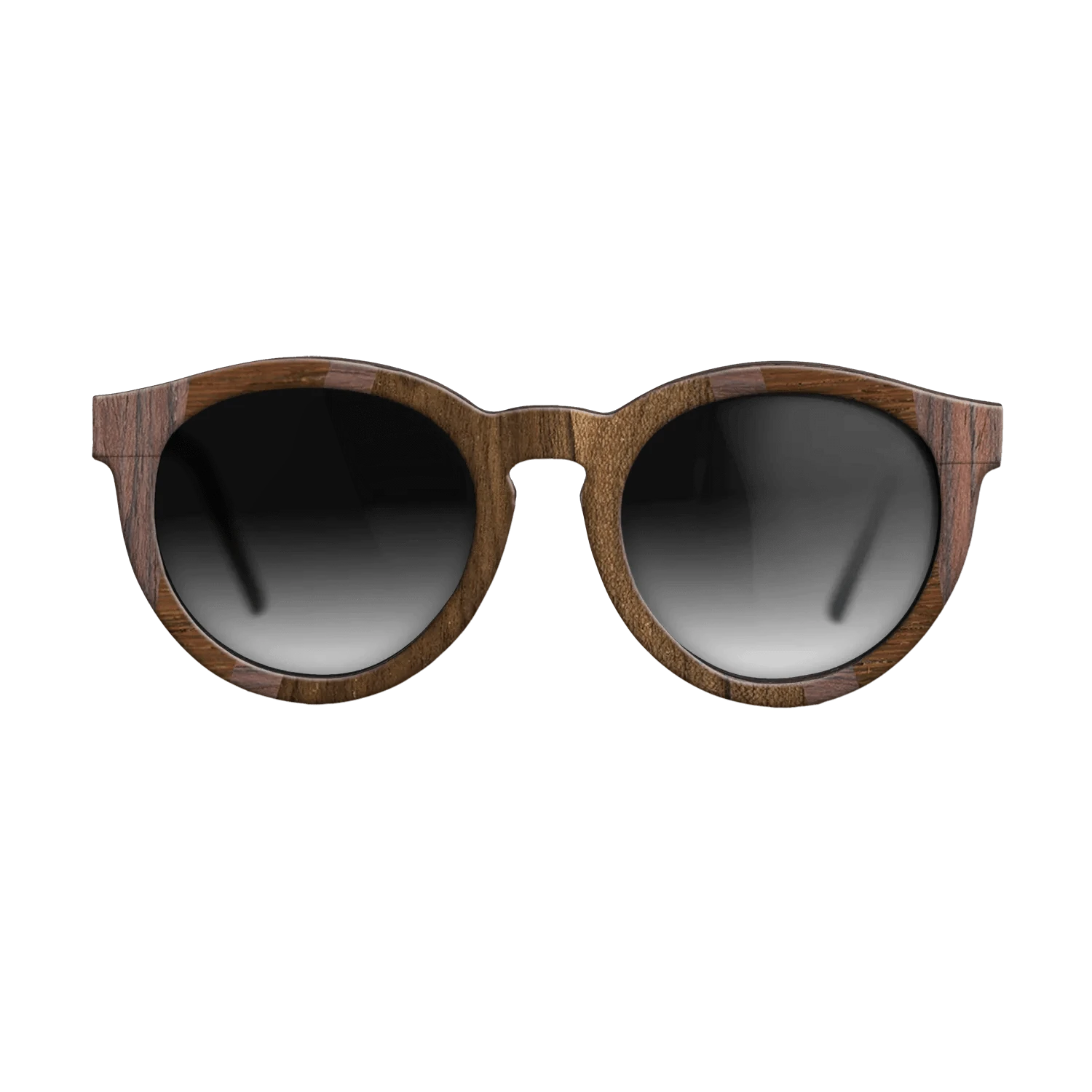 Walnut: Straight Grain,Ziricote Light Quartered,Wenge,Rosewood Reconstituted: Recursive - The Rebel - Round - 908 - SIRIS wood optic