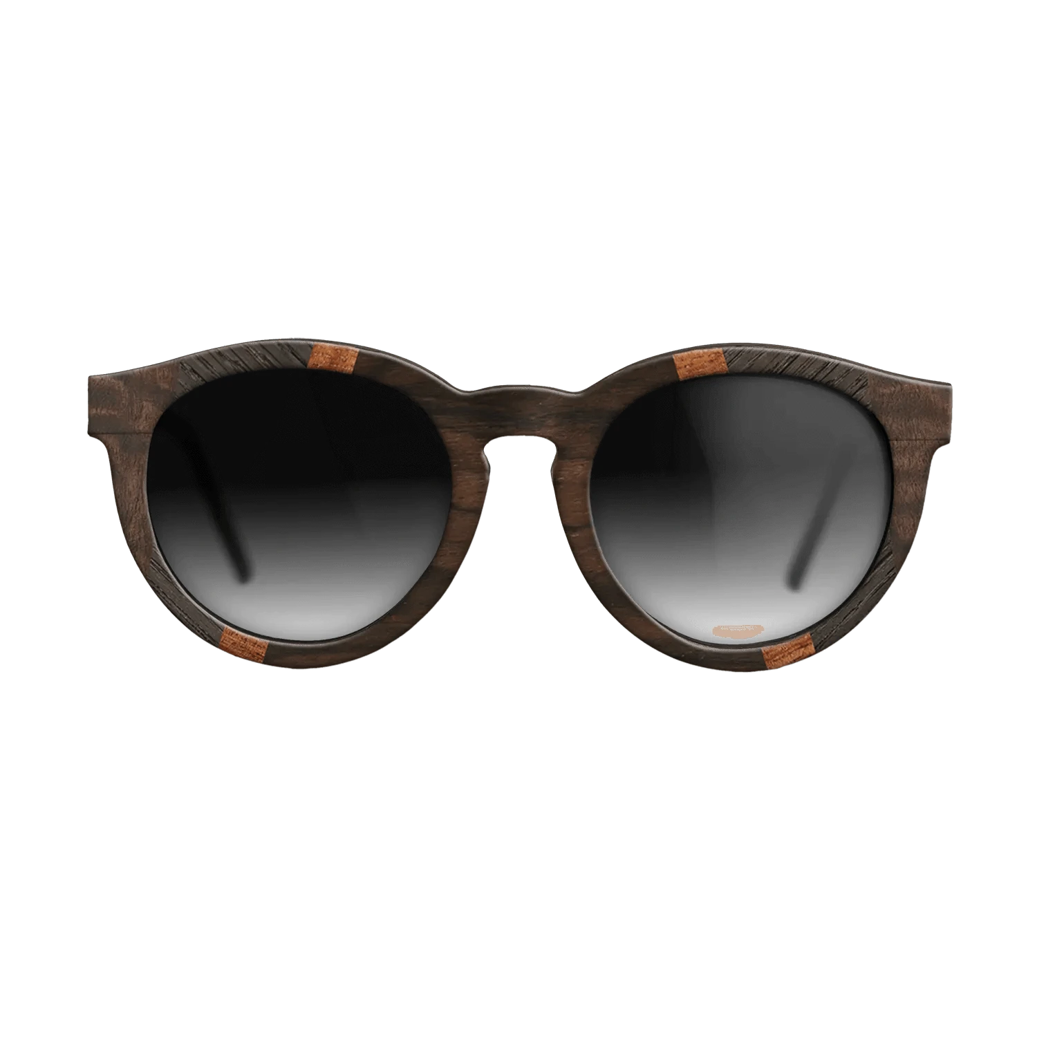 Ziricote Dark Quartered,Koa,Fumed Oak,Walnut Claro Light: Recursive - The Rebel - Round - 1900 - SIRIS wood optic