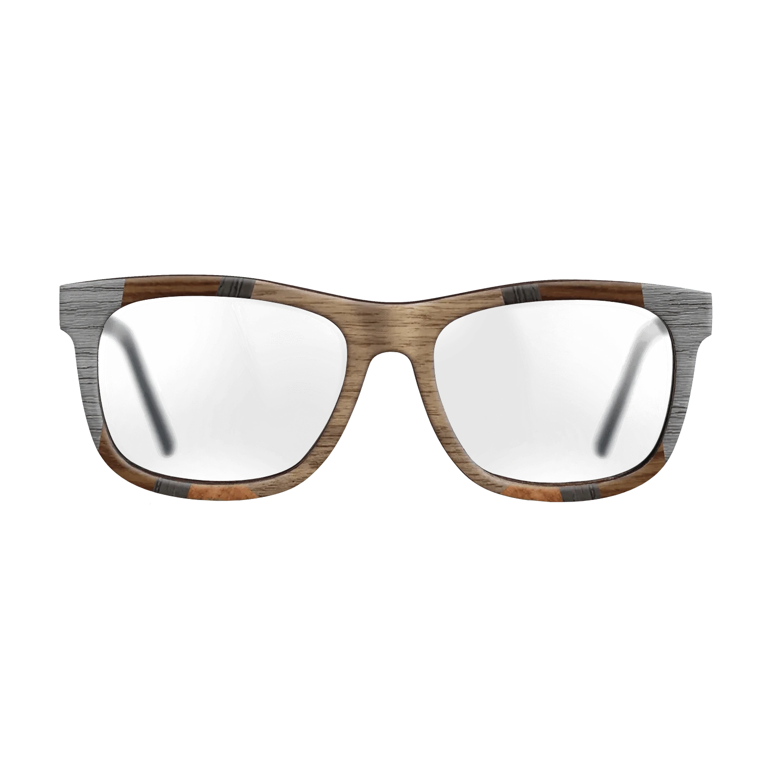 Walnut: Straight Grain,Poplar Dyed: Grey,Wenge,Fumed Oak,Koa: Recursive - The Hero - Square - 1557 - SIRIS wood optic