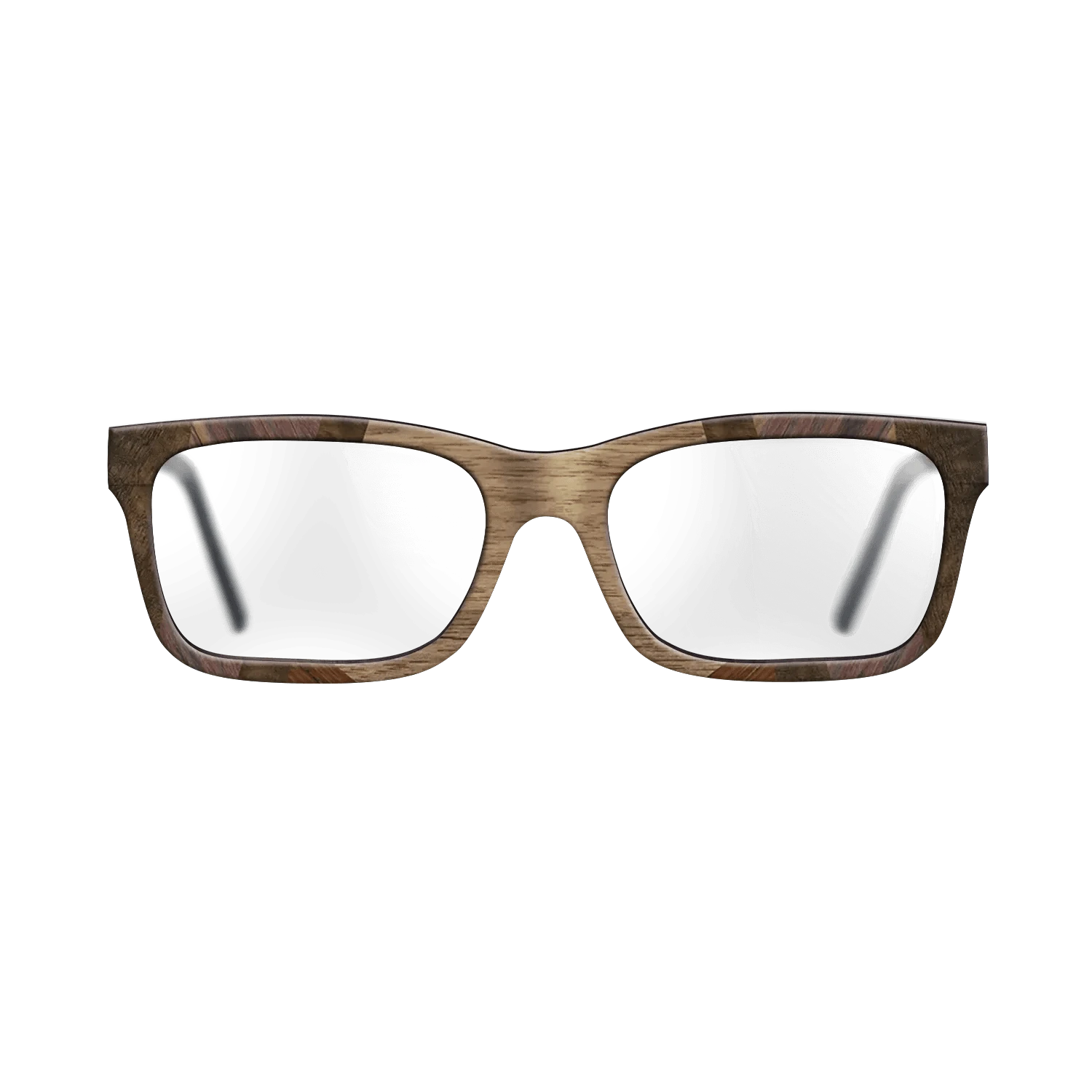 Walnut: Straight Grain,Wenge,Rosewood Reconstituted,Walnut Burl,Ziricote Dark Quartered: Recursive - The Sage - Rectangle - 1656 - SIRIS wood optic