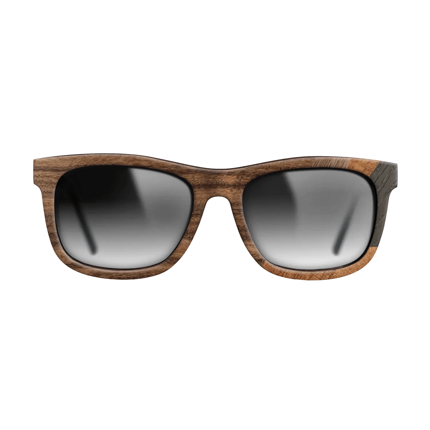 Kingwood,Koa,Fumed Oak,Walnut: Straight Grain: Fractal - The Hero - Square - 2061 - SIRIS wood optic