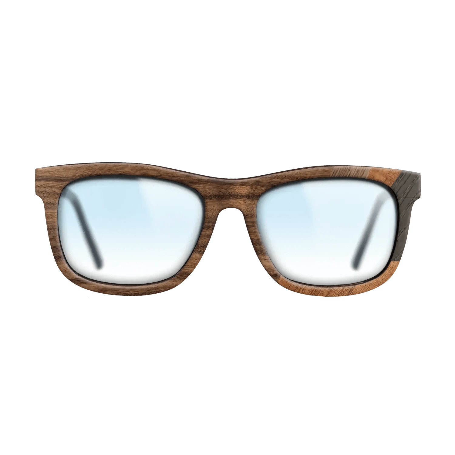 Kingwood,Koa,Fumed Oak,Walnut: Straight Grain: Fractal - The Hero - Square - 2061 - SIRIS wood optic