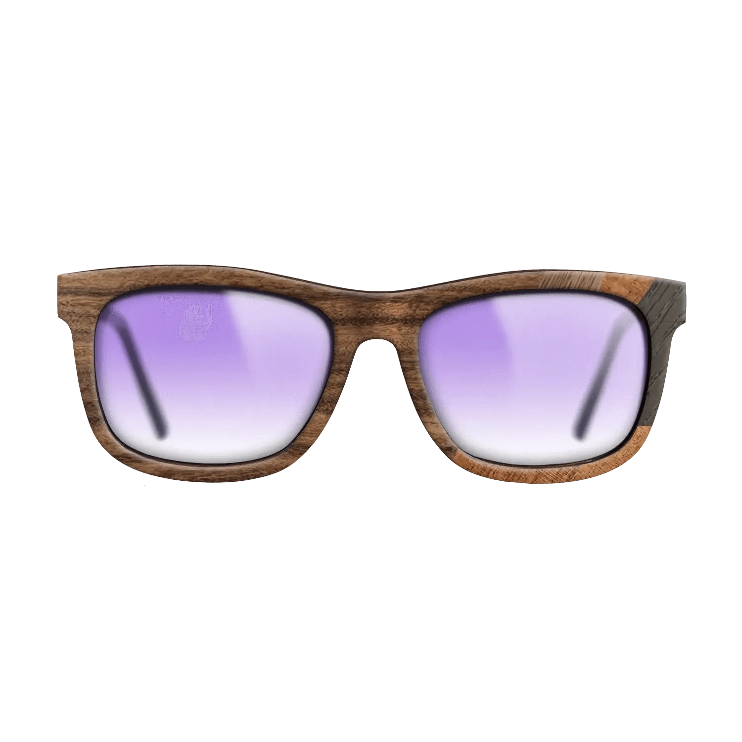 Kingwood,Koa,Fumed Oak,Walnut: Straight Grain: Fractal - The Hero - Square - 2061 - SIRIS wood optic