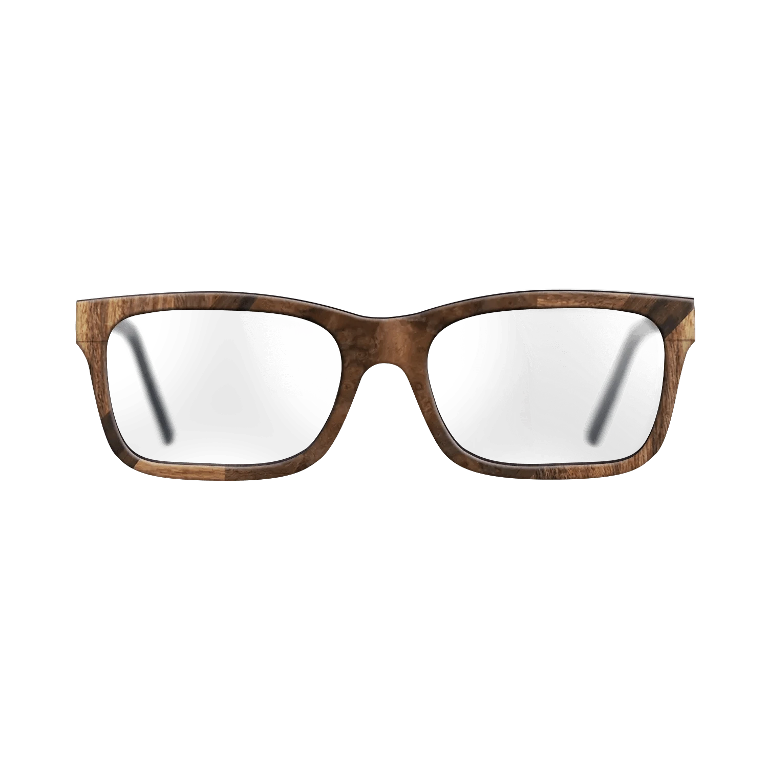 Walnut Burl,Fumed Oak,Fumed Eucalyptus,Louro Preto: Recursive - The Sage - Rectangle - 1134 - SIRIS wood optic