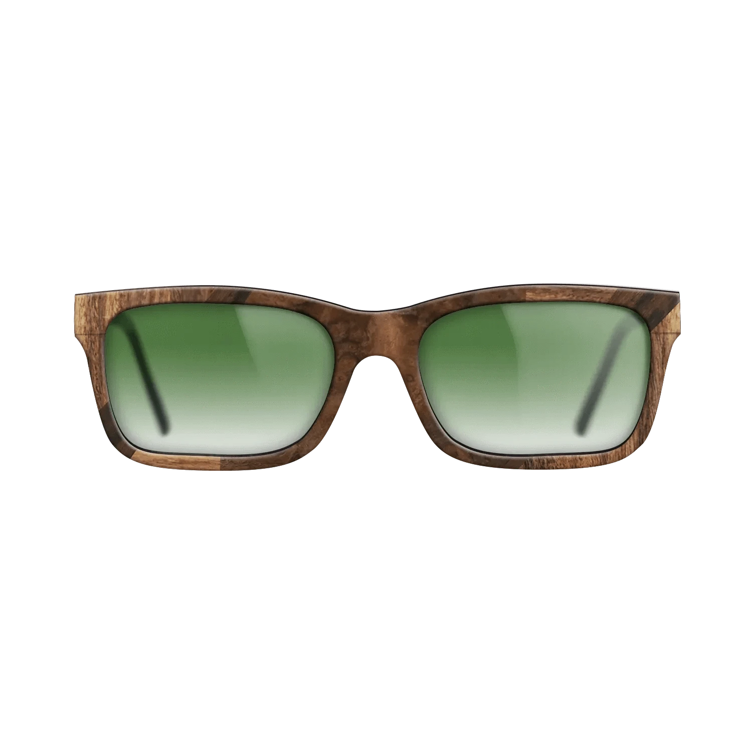 Walnut Burl,Fumed Oak,Fumed Eucalyptus,Louro Preto: Recursive - The Sage - Rectangle - 1134 - SIRIS wood optic