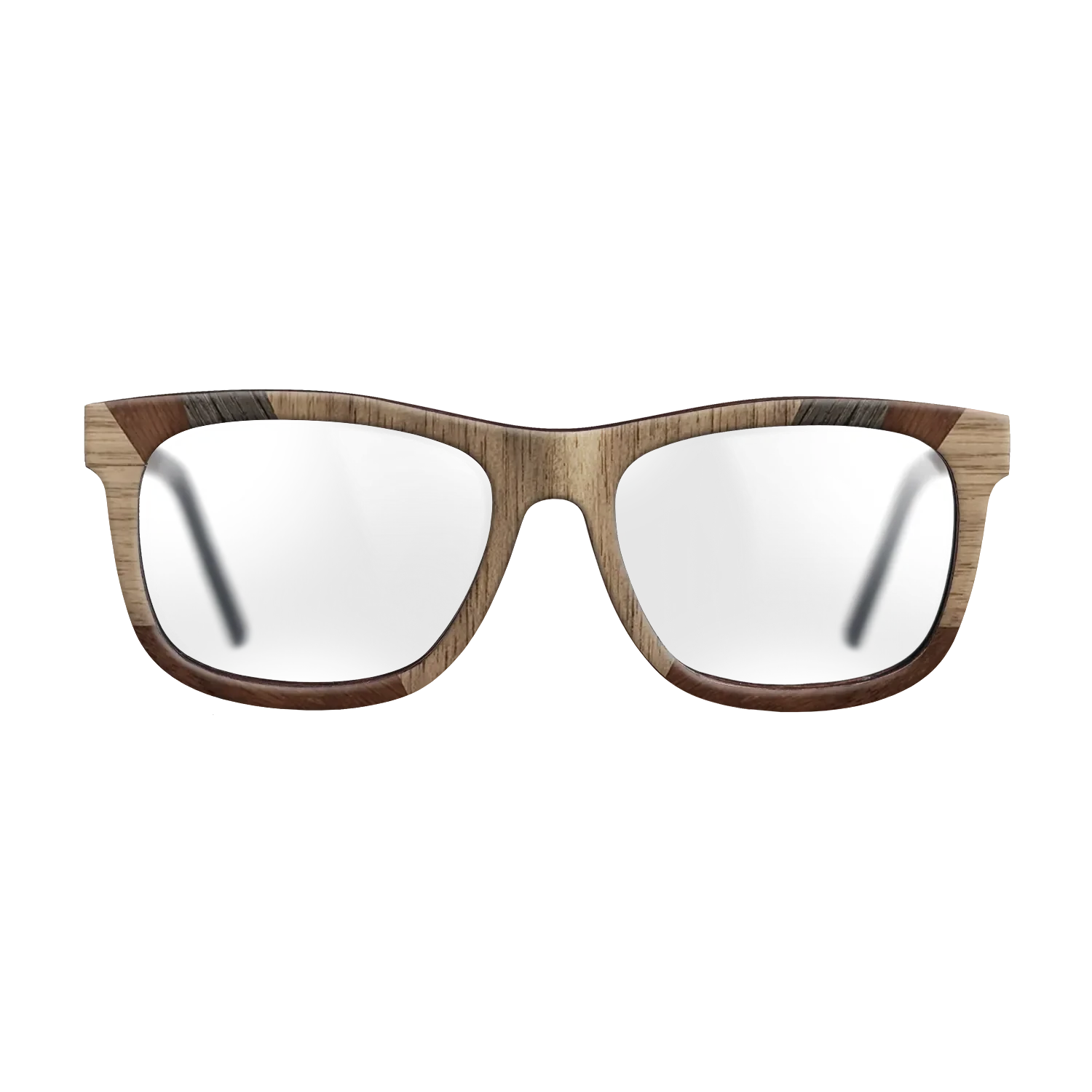 Walnut: Straight Grain,Fumed Oak,Wenge: Recursive - The Hero - Square - 1234 - SIRIS wood optic