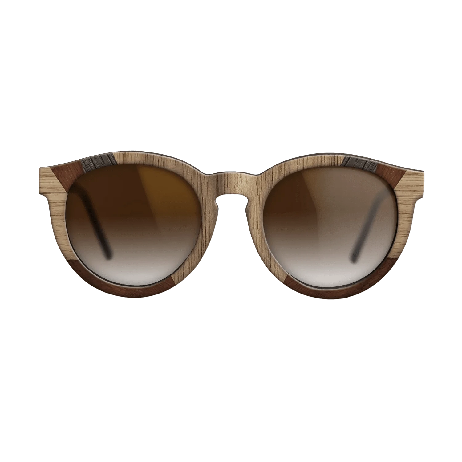 Walnut: Straight Grain,Fumed Oak,Wenge: Recursive - The Rebel - Round - 1234 - SIRIS wood optic