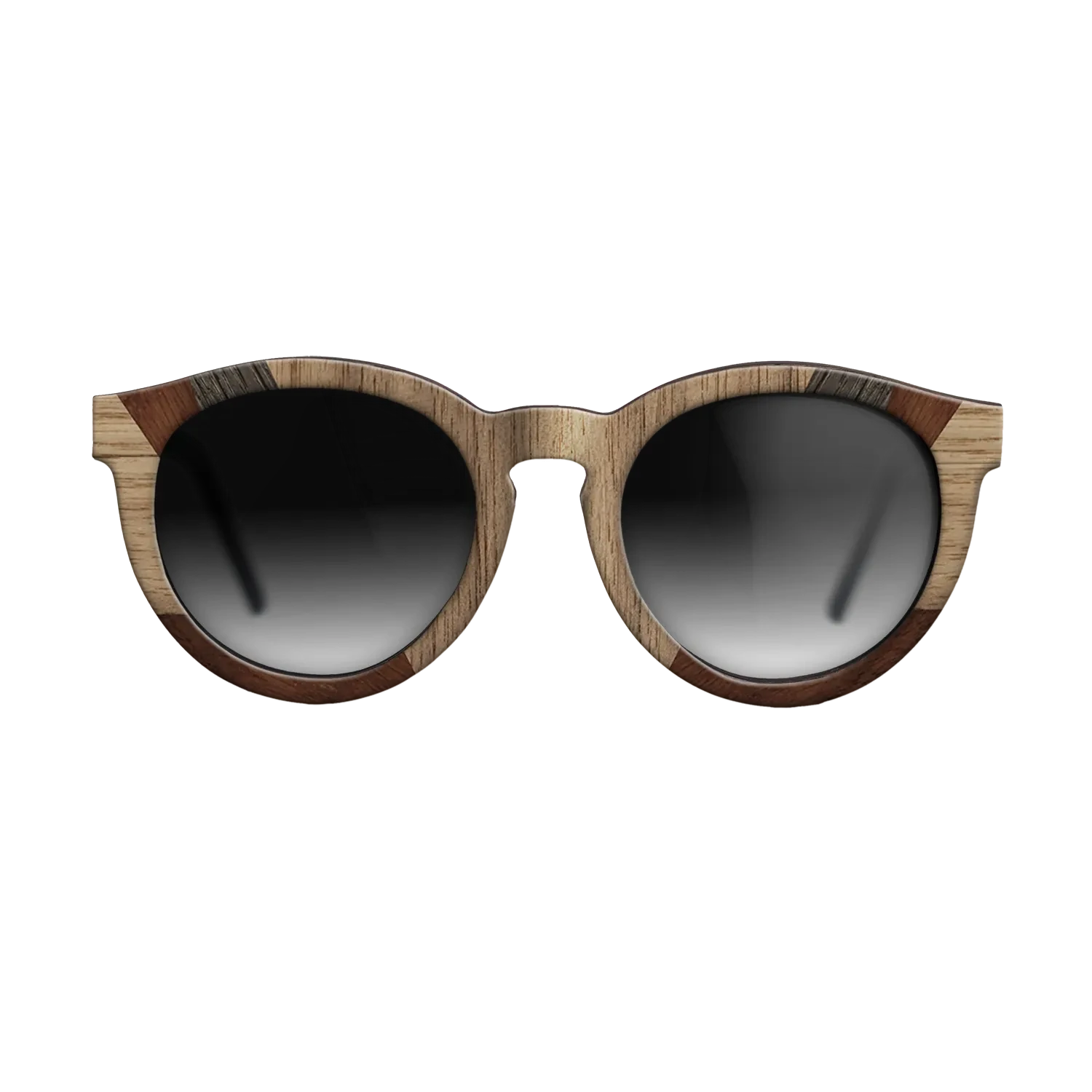 Walnut: Straight Grain,Fumed Oak,Wenge: Recursive - The Rebel - Round - 1234 - SIRIS wood optic