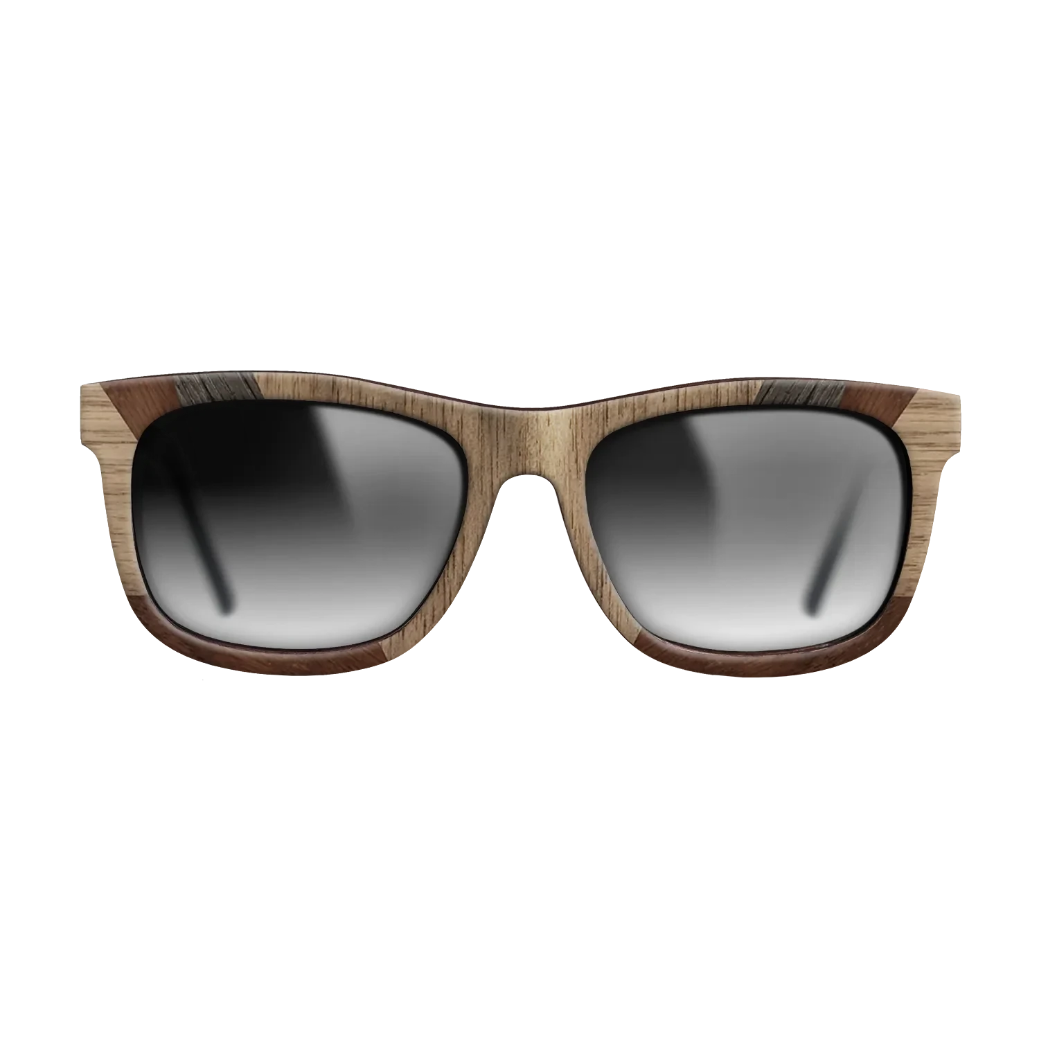 Walnut: Straight Grain,Fumed Oak,Wenge: Recursive - The Hero - Square - 1234 - SIRIS wood optic