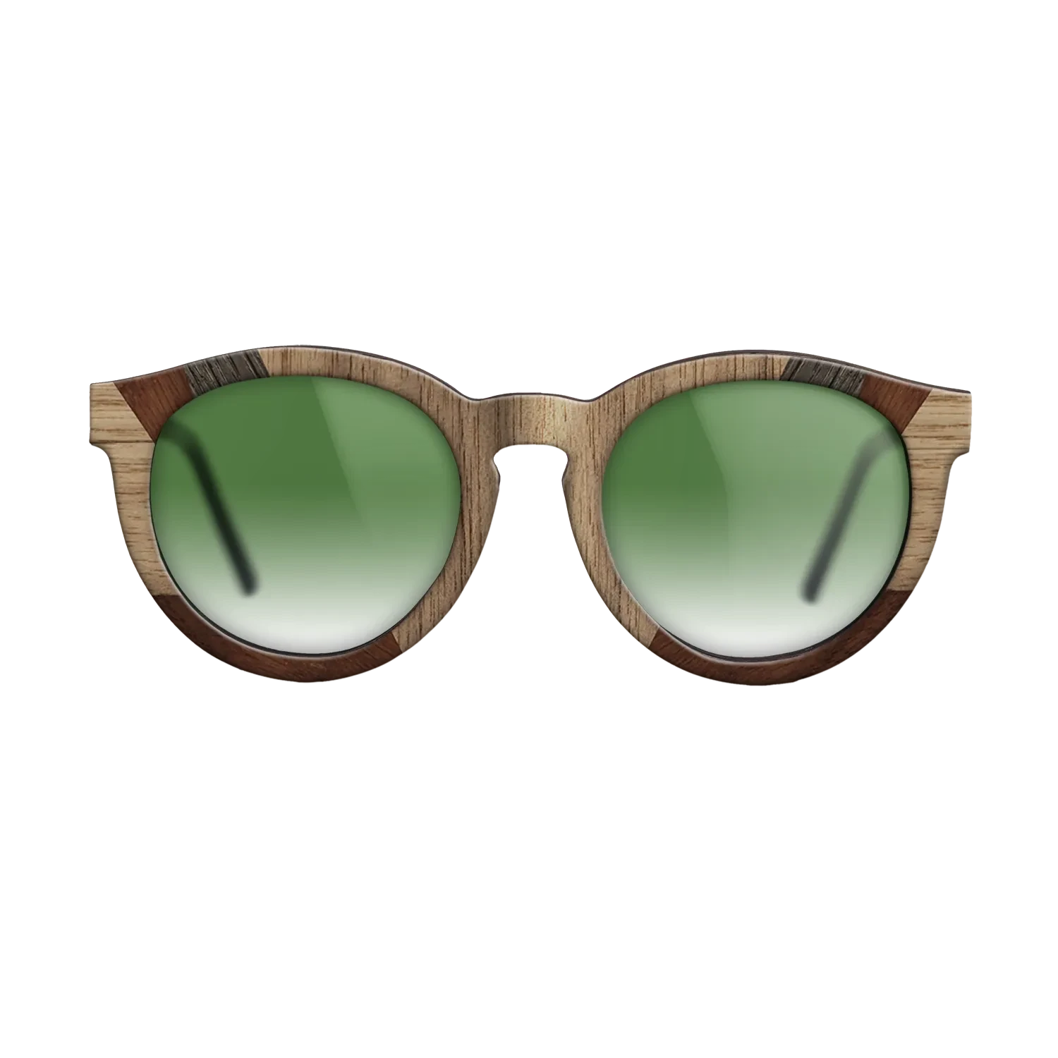 Walnut: Straight Grain,Fumed Oak,Wenge: Recursive - The Rebel - Round - 1234 - SIRIS wood optic