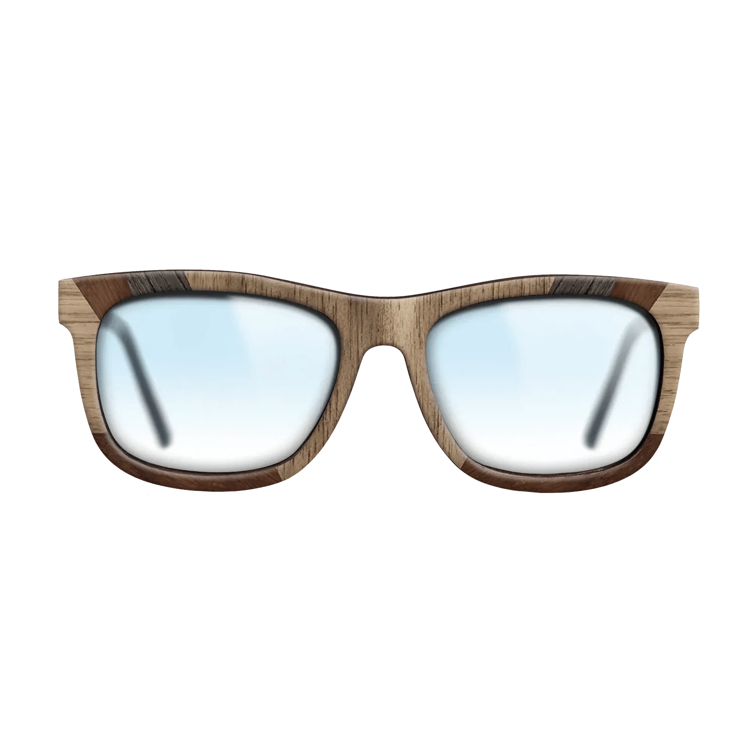 Walnut: Straight Grain,Fumed Oak,Wenge: Recursive - The Hero - Square - 1234 - SIRIS wood optic