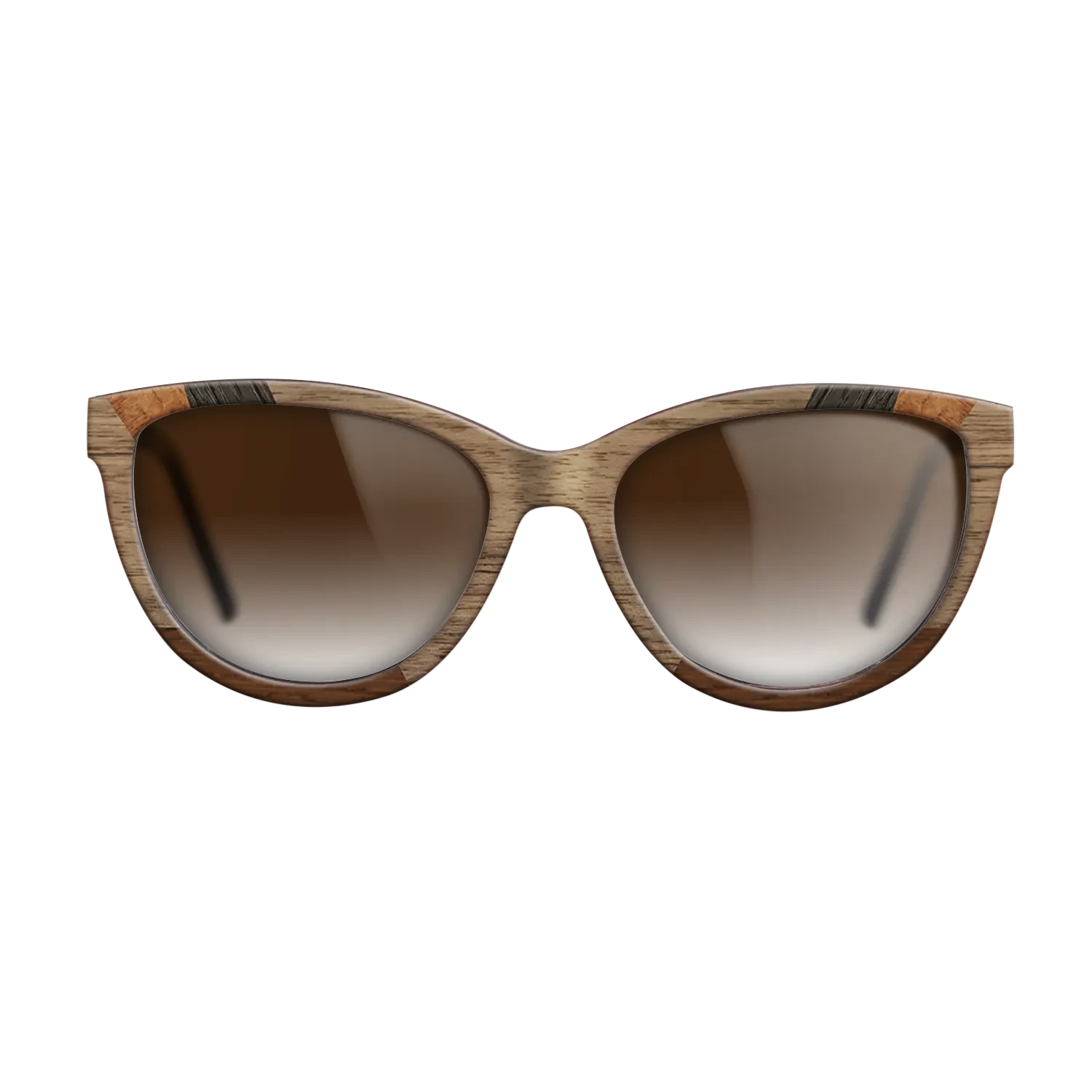 Walnut: Straight Grain,Fumed Oak,Koa,Wenge: Recursive - The Maiden - Cat - 1571 - SIRIS wood optic