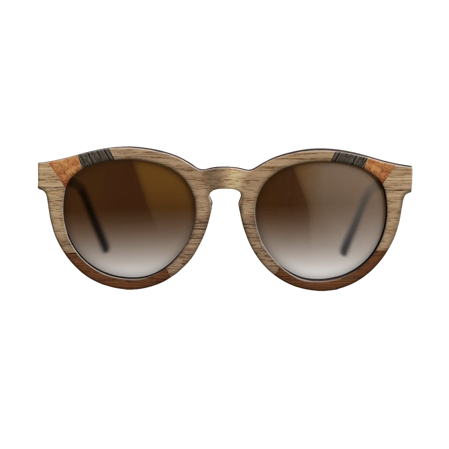 Walnut: Straight Grain,Fumed Oak,Koa,Wenge: Recursive - The Rebel - Round - 1571 - SIRIS wood optic