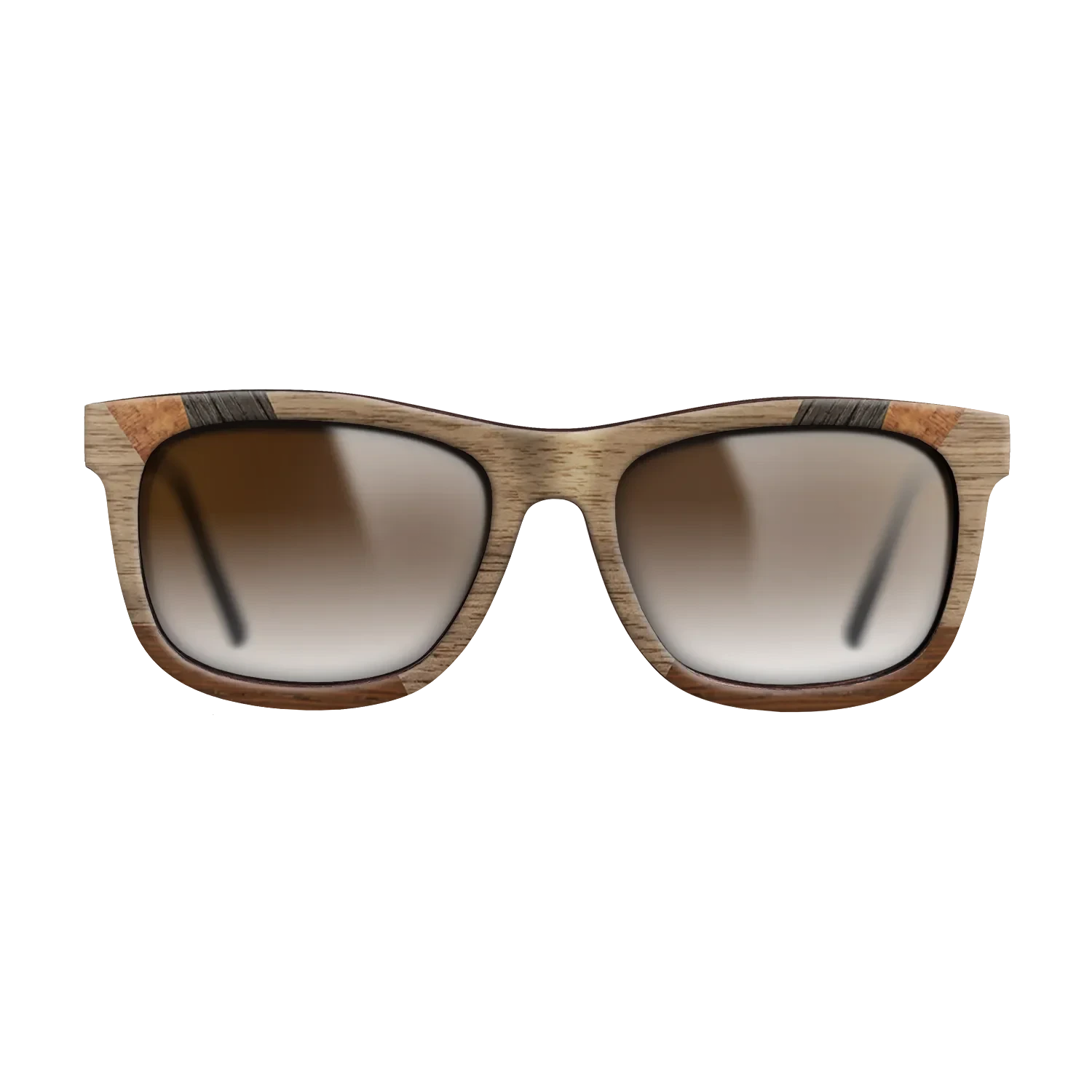 Walnut: Straight Grain,Fumed Oak,Koa,Wenge: Recursive - The Hero - Square - 1571 - SIRIS wood optic