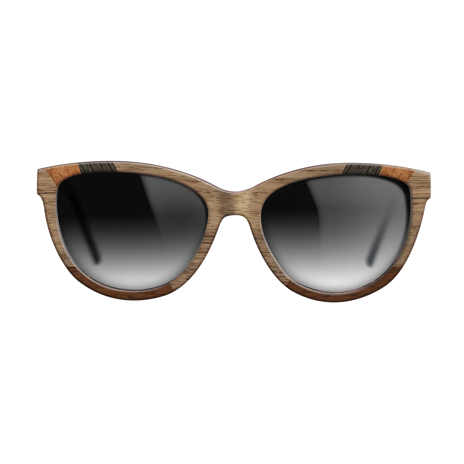 Walnut: Straight Grain,Fumed Oak,Koa,Wenge: Recursive - The Maiden - Cat - 1571 - SIRIS wood optic