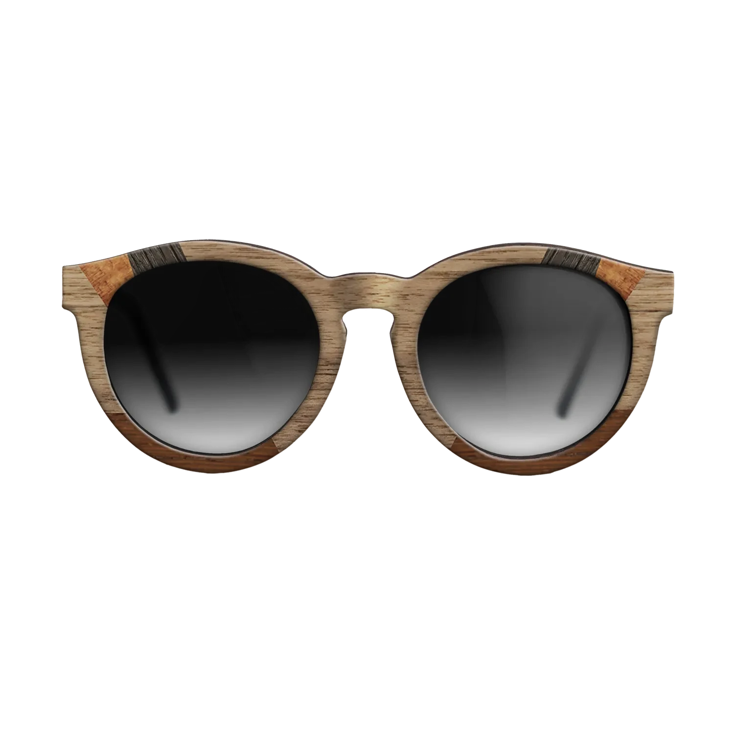 Walnut: Straight Grain,Fumed Oak,Koa,Wenge: Recursive - The Rebel - Round - 1571 - SIRIS wood optic