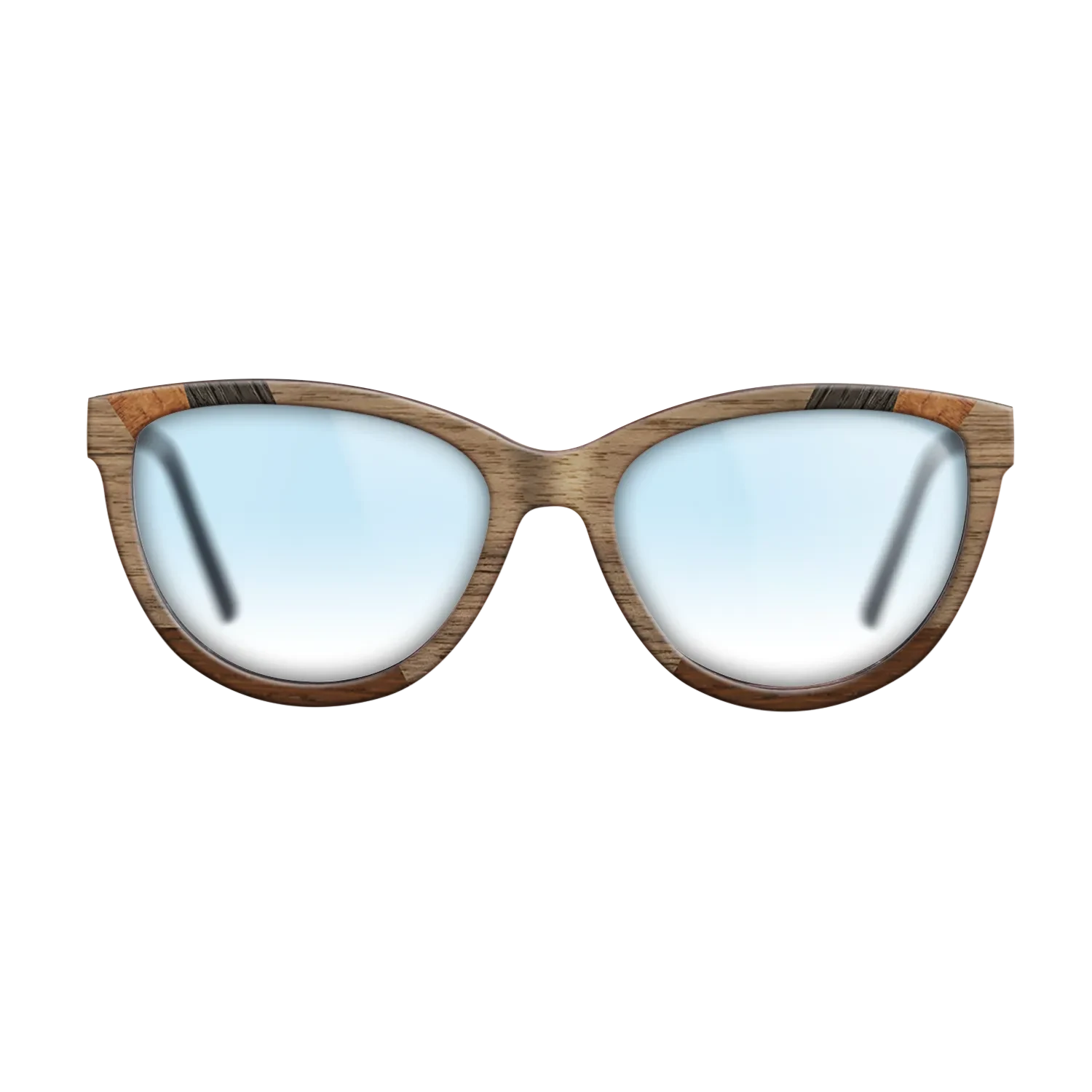 Walnut: Straight Grain,Fumed Oak,Koa,Wenge: Recursive - The Maiden - Cat - 1571 - SIRIS wood optic