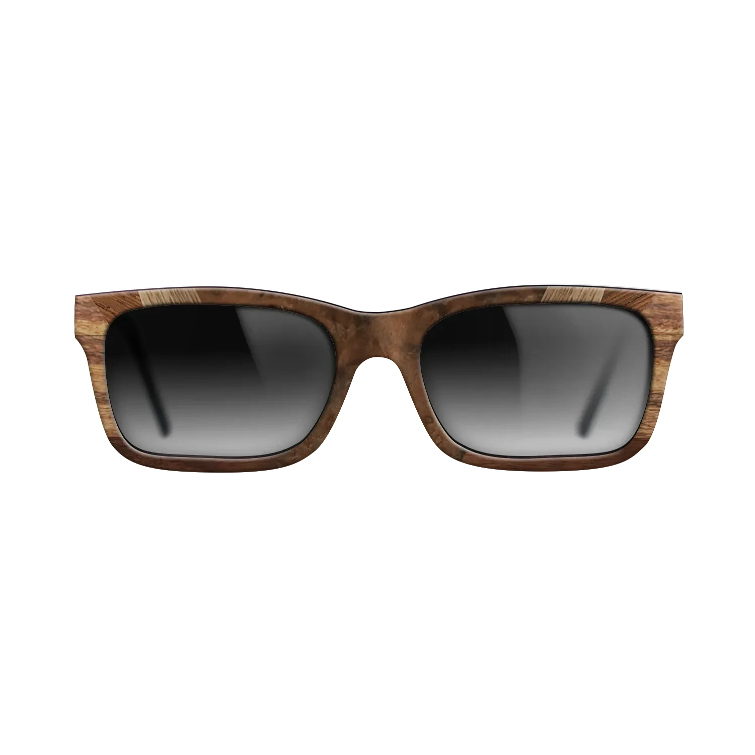 Walnut Burl,Walnut: Straight Grain,Santos Rosewood Dark,Walnut Claro Dark,Poplar Dyed: Grey: Recursive - The Sage - Rectangle - 1868 - SIRIS wood optic