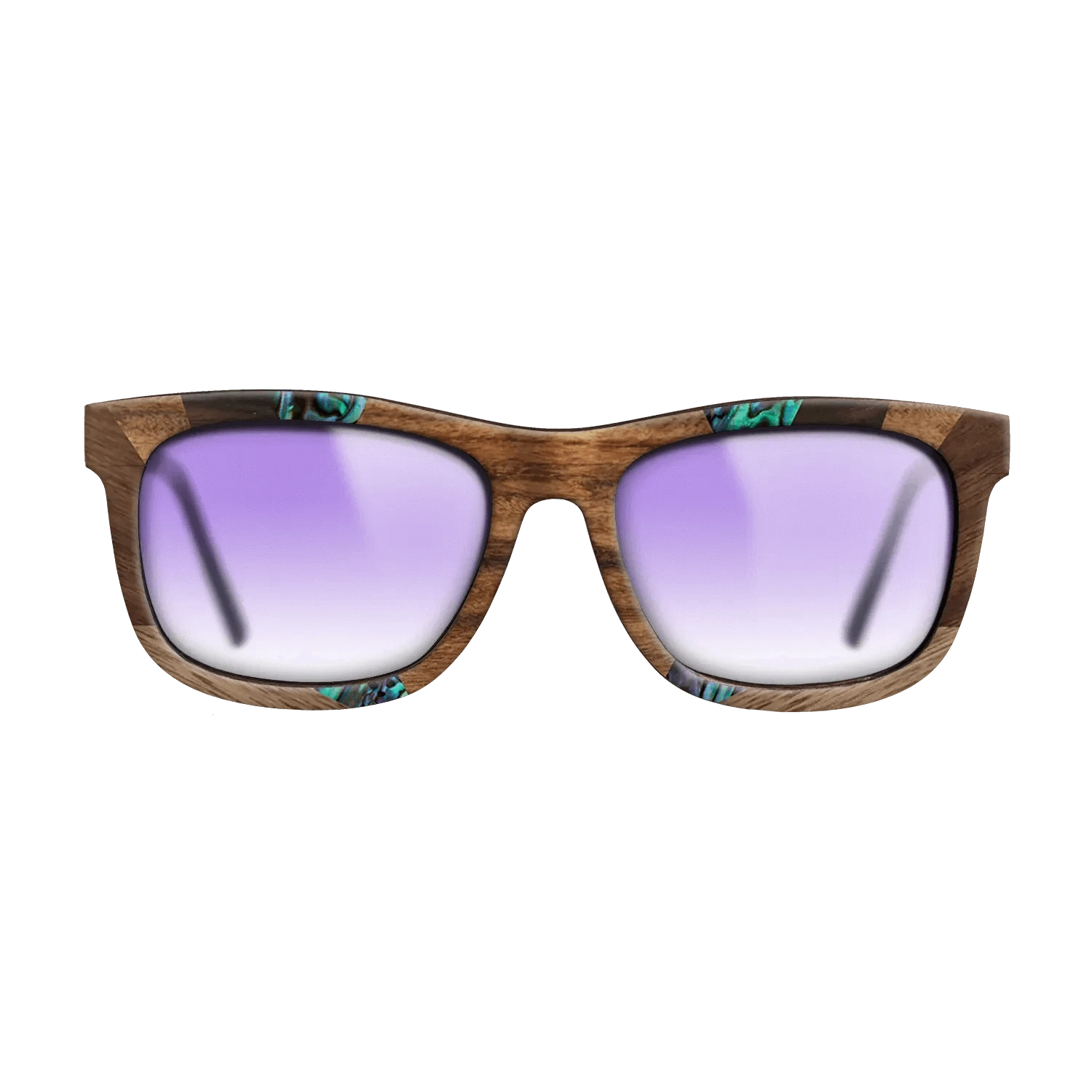 Santos Rosewood Dark,Fumed Oak,Abalone Shell,Ziricote Dark Quartered,Walnut: Straight Grain: Recursive - The Hero - Square - 853 - SIRIS wood optic