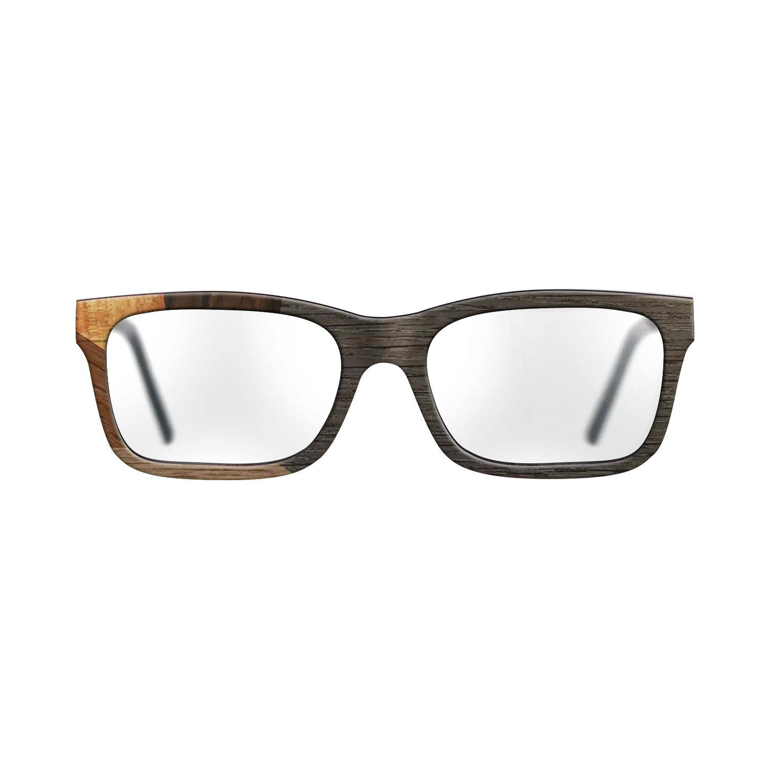 Walnut: Straight Grain,Ziricote Dark Quartered,Koa,Wenge,Fumed Oak: Mosaic - The Sage - Rectangle - 1841 - SIRIS wood optic