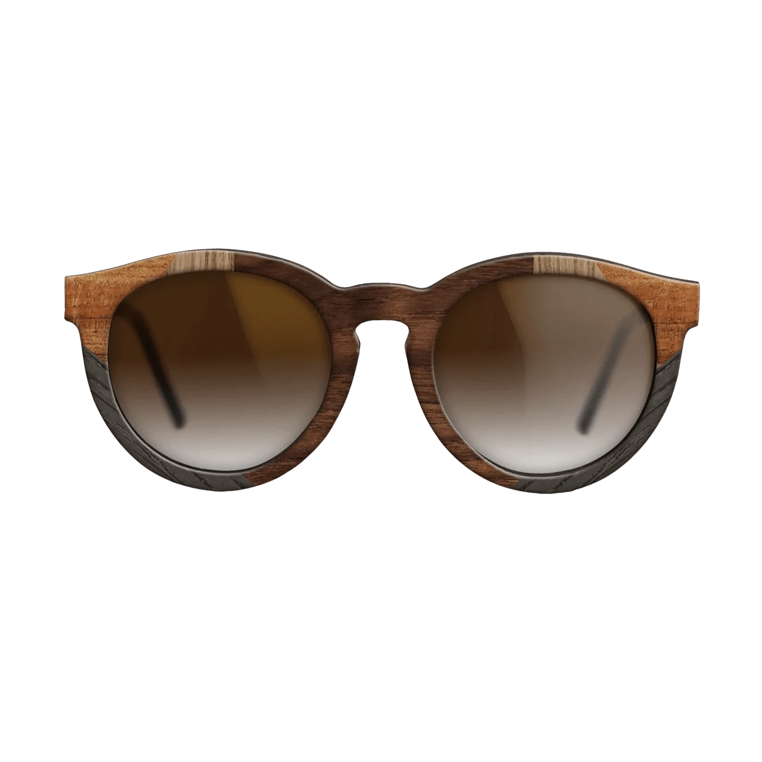 Koa,Walnut: Straight Grain,Walnut Claro Dark,Santos Rosewood Dark,Fumed Oak: Recursive - The Rebel - Round - 1478 - SIRIS wood optic