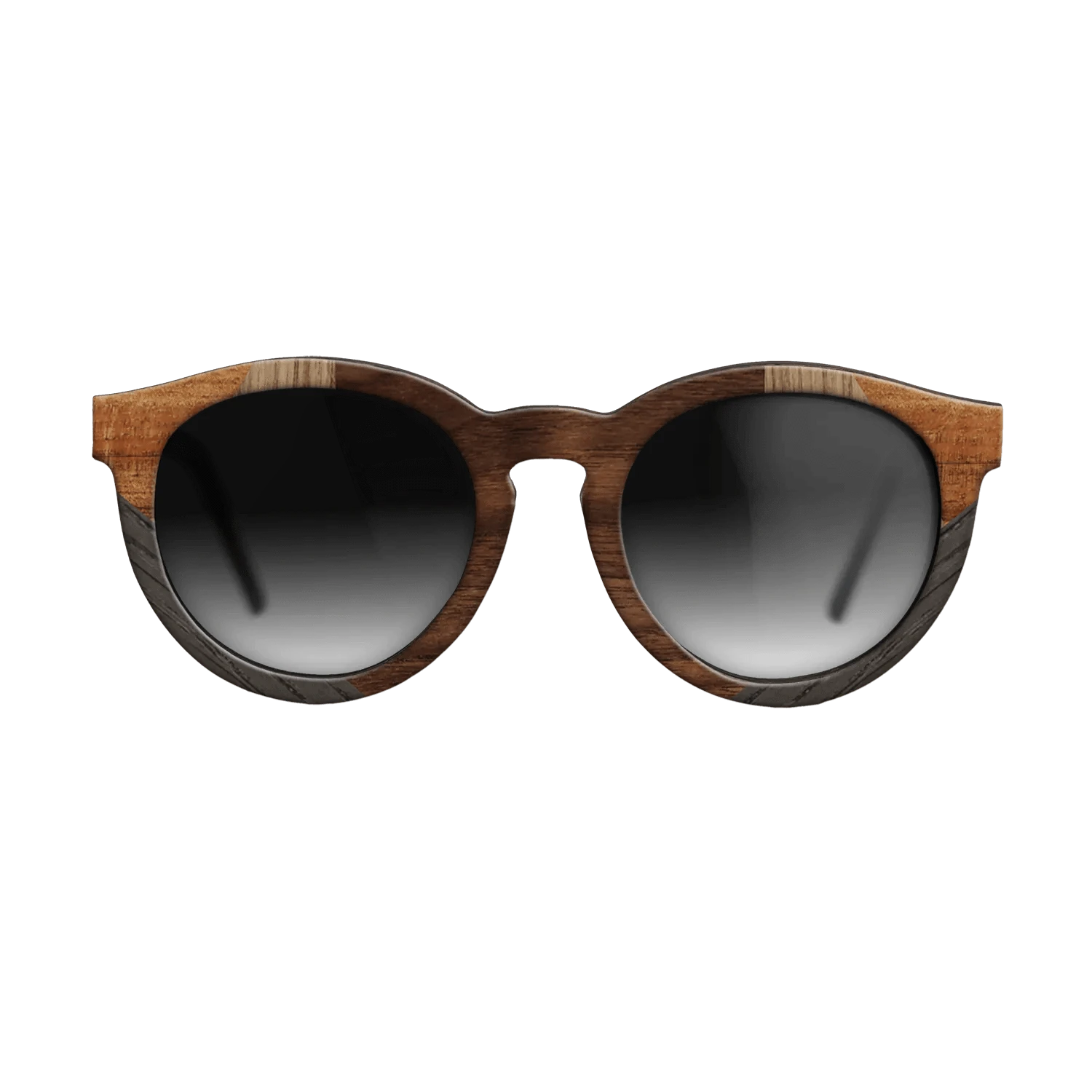 Koa,Walnut: Straight Grain,Walnut Claro Dark,Santos Rosewood Dark,Fumed Oak: Recursive - The Rebel - Round - 1478 - SIRIS wood optic