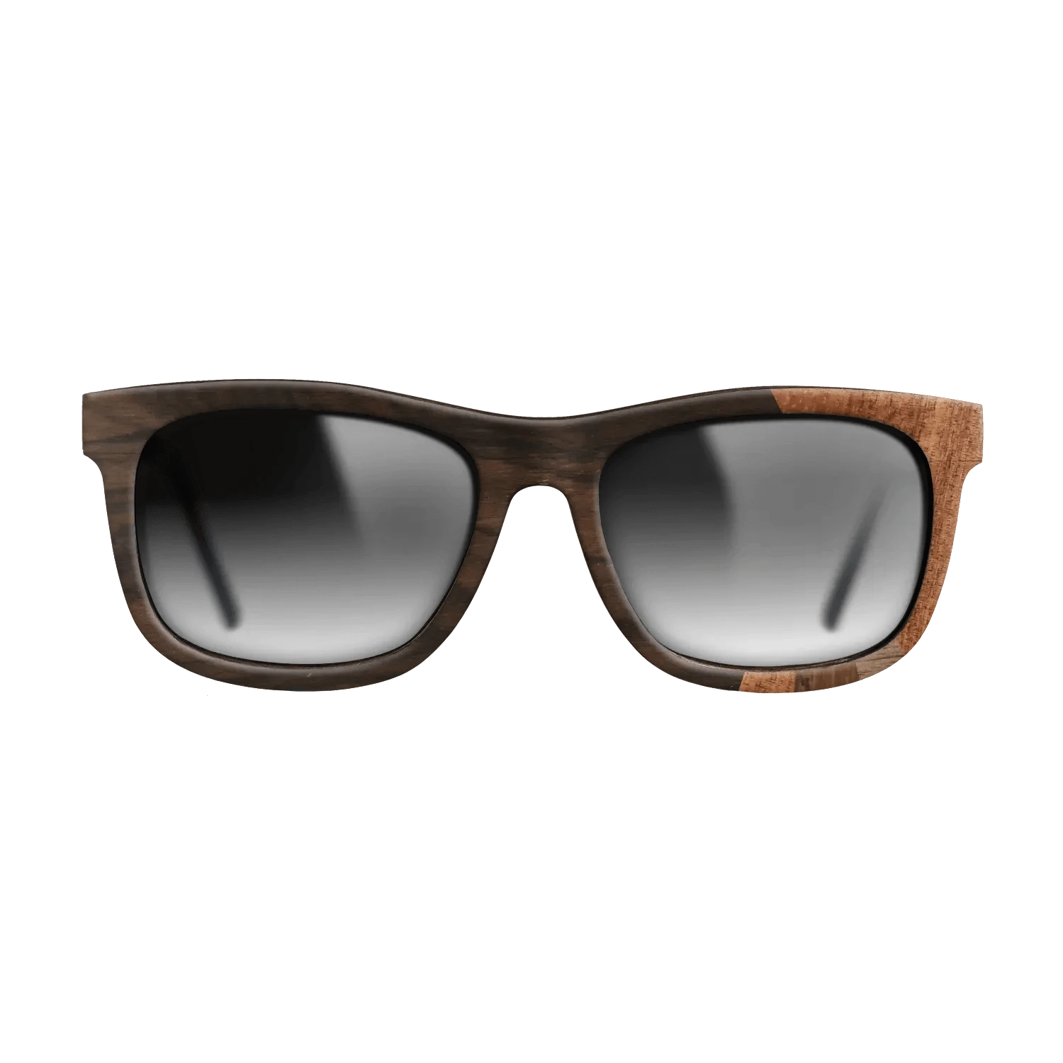 Ziricote Dark Quartered,Koa,Walnut Claro Dark,Walnut: Straight Grain,Walnut Claro Light: Fractal - The Hero - Square - SIRIS wood optic