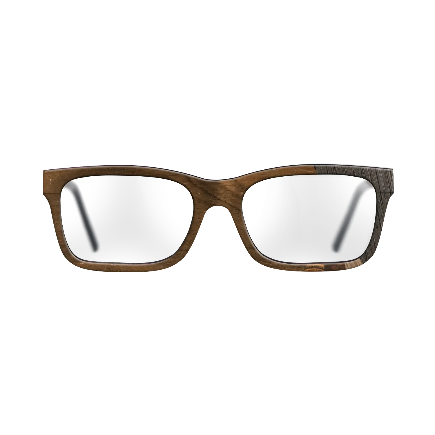 Walnut Claro Dark,Fumed Oak,Walnut: Straight Grain,Wenge,Ziricote Light Quartered: Fractal - The Sage - Rectangle - SIRIS wood optic