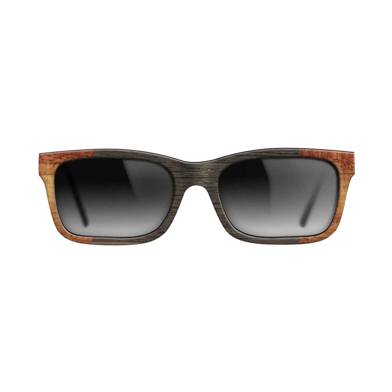 Koa,Fumed Oak,Walnut: Straight Grain,Wenge,Walnut Claro Dark: Recursive - The Sage - Rectangle - SIRIS wood optic