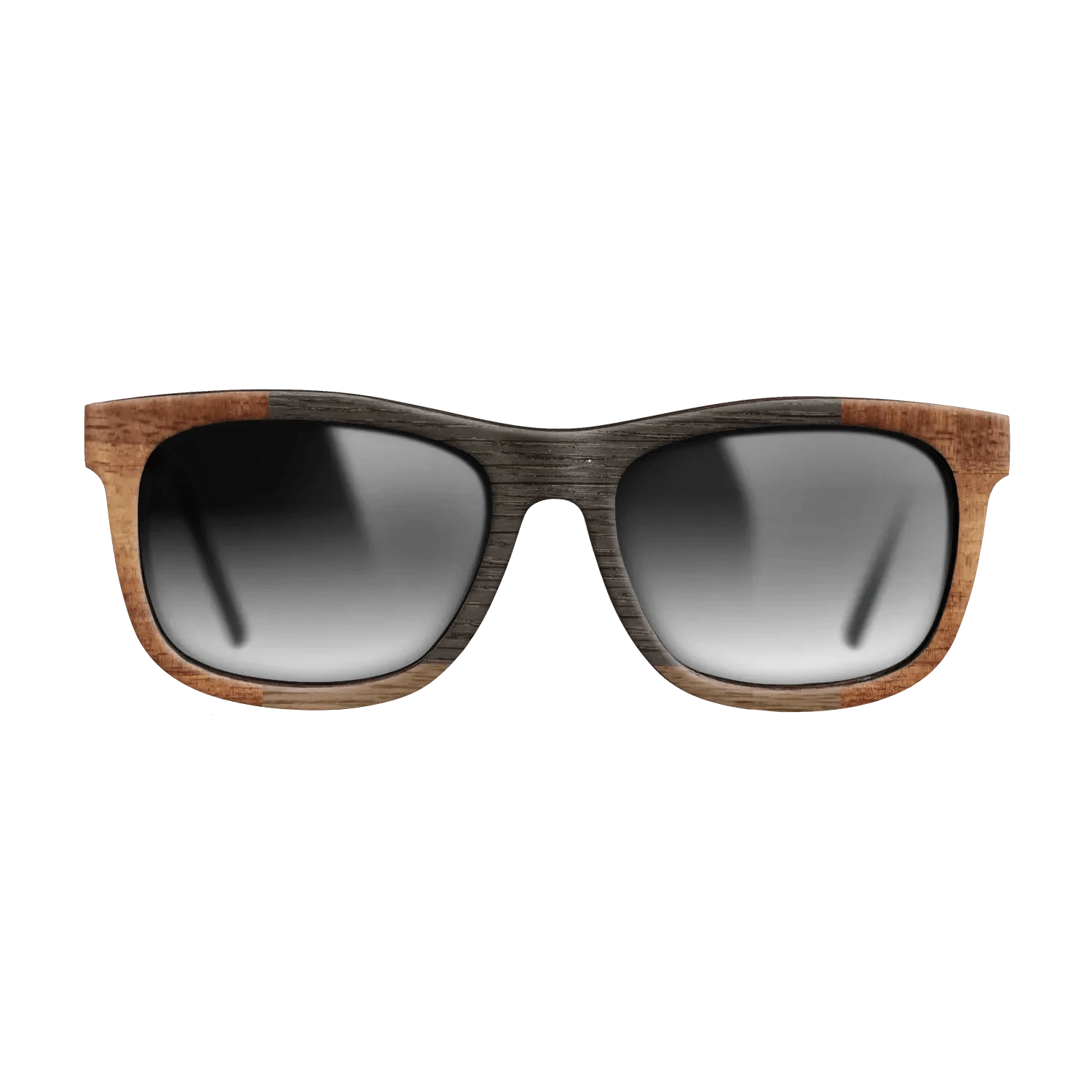 Koa,Fumed Oak,Walnut: Straight Grain,Wenge,Walnut Claro Dark: Recursive - The Hero - Square - SIRIS wood optic