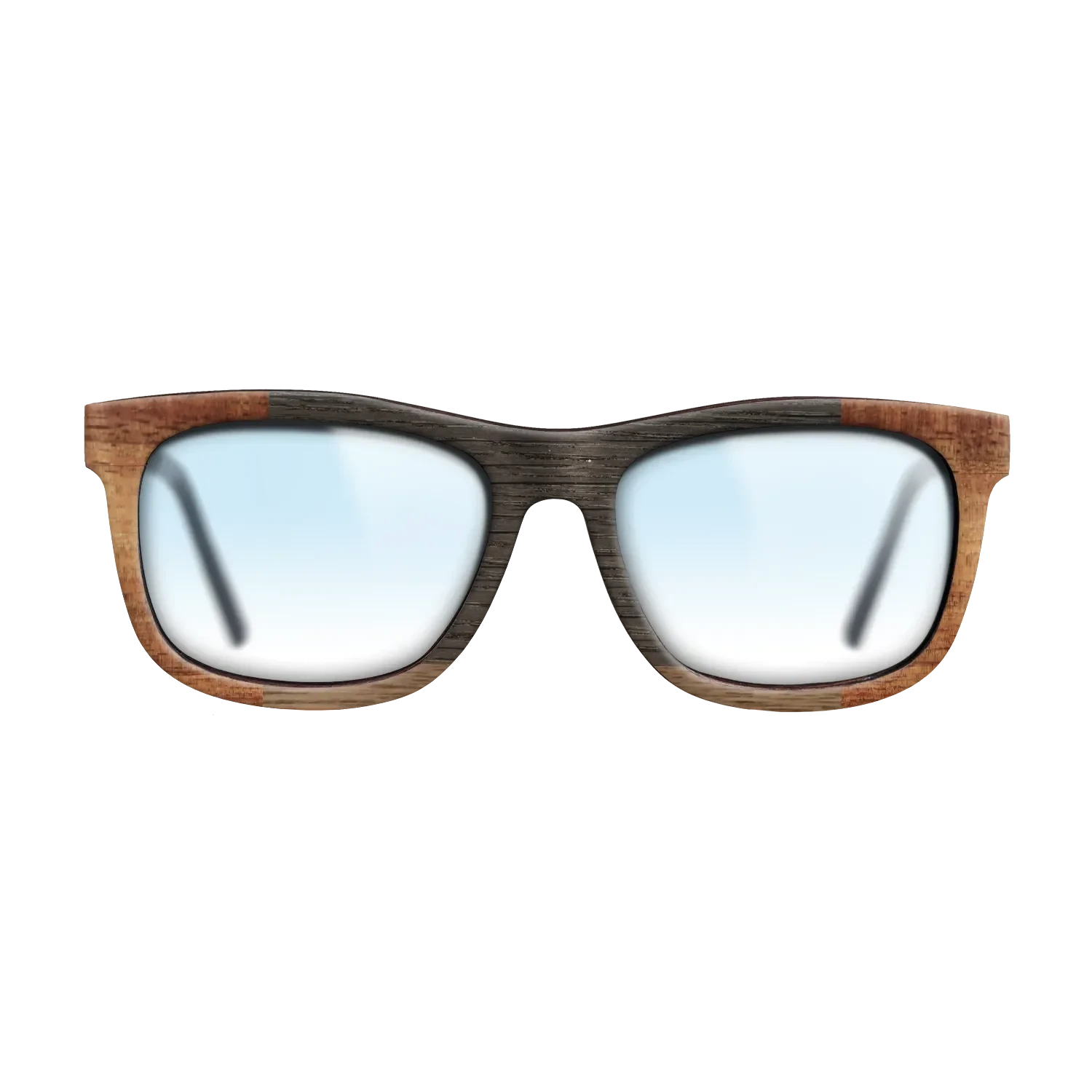 Koa,Fumed Oak,Walnut: Straight Grain,Wenge,Walnut Claro Dark: Recursive - The Hero - Square - SIRIS wood optic