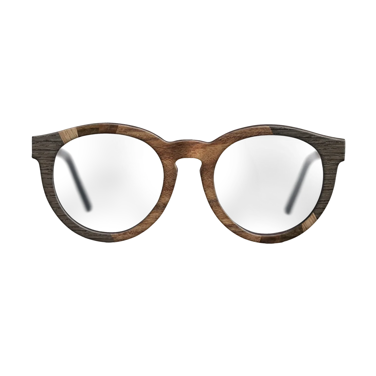 Walnut Claro Light,Fumed Oak,Walnut: Straight Grain,Ziricote Dark Quartered,Santos Rosewood Dark,Walnut Burl: Fractal - The Rebel - Round - SIRIS wood optic