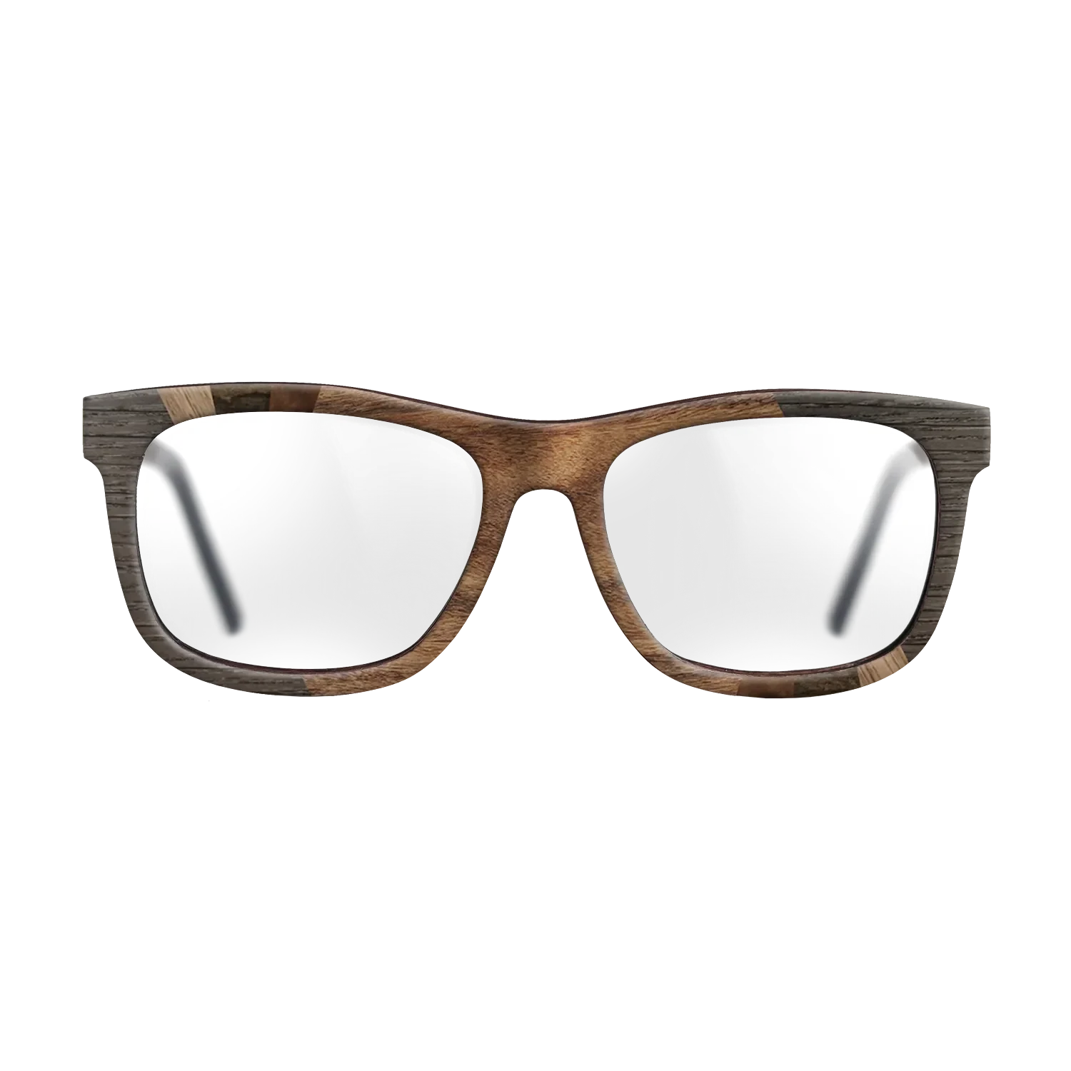 Walnut Claro Light,Fumed Oak,Walnut: Straight Grain,Ziricote Dark Quartered,Santos Rosewood Dark,Walnut Burl: Fractal - The Hero - Square - SIRIS wood optic