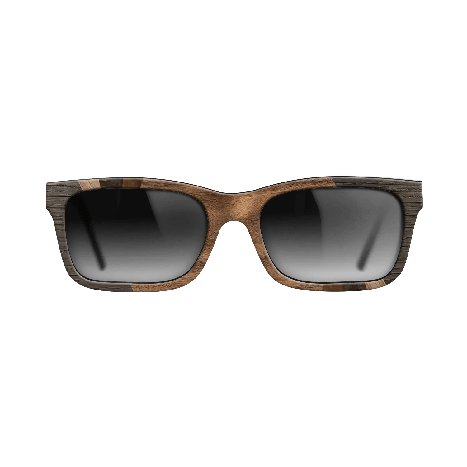 Walnut Claro Light,Fumed Oak,Walnut: Straight Grain,Ziricote Dark Quartered,Santos Rosewood Dark,Walnut Burl: Fractal - The Sage - Rectangle - SIRIS wood optic