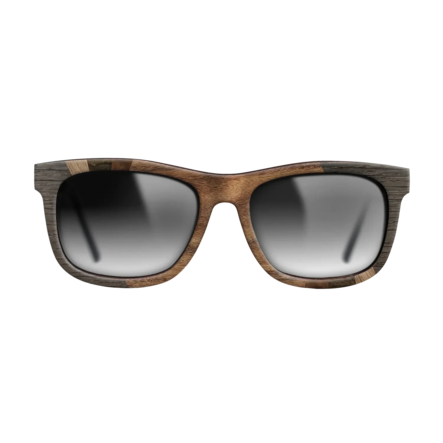 Walnut Claro Light,Fumed Oak,Walnut: Straight Grain,Ziricote Dark Quartered,Santos Rosewood Dark,Walnut Burl: Fractal - The Hero - Square - SIRIS wood optic