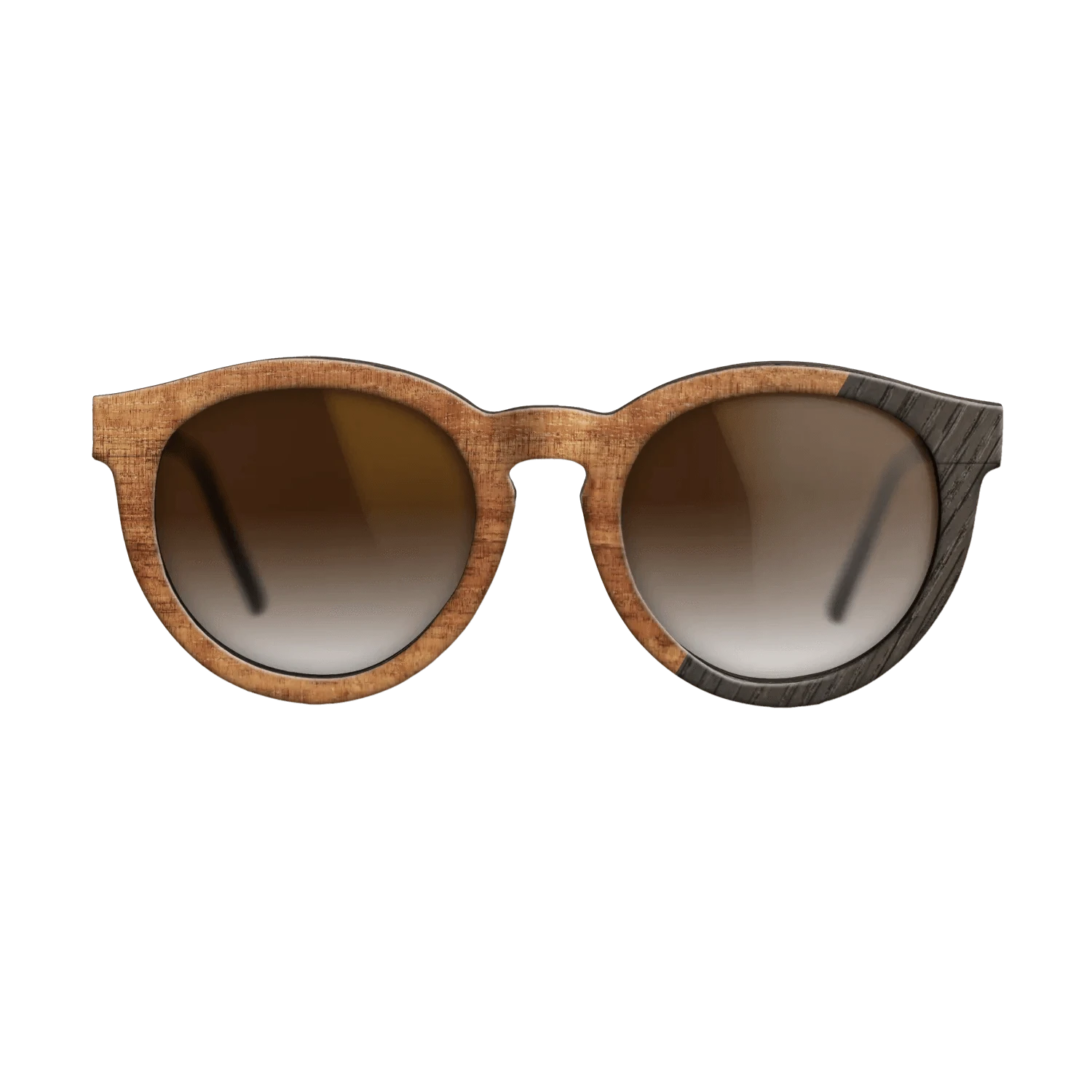 Koa,Fumed Oak: Dicut - The Rebel - Round - SIRIS wood optic