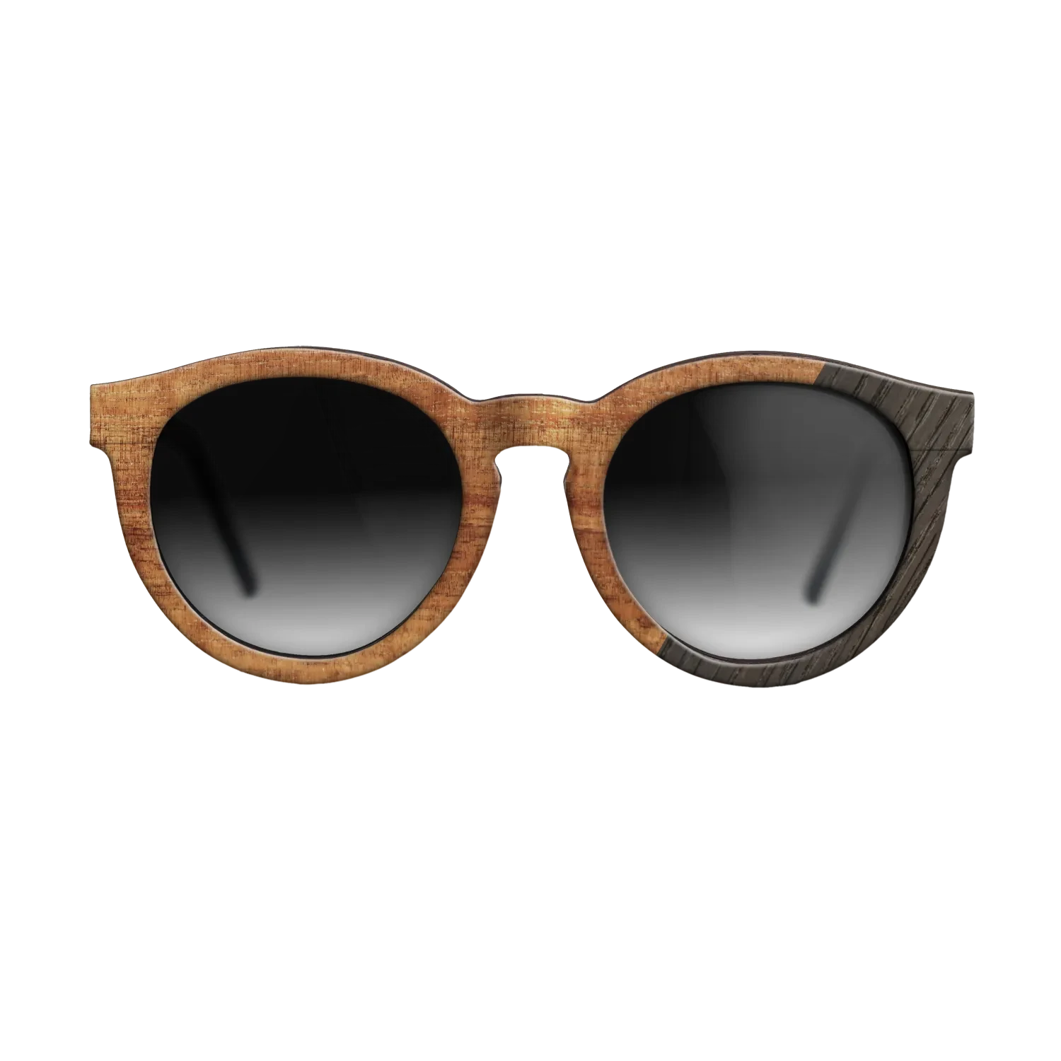 Koa,Fumed Oak: Dicut - The Rebel - Round - SIRIS wood optic