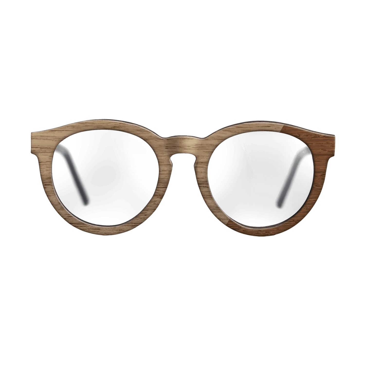 Walnut: Straight Grain,Wenge: Dicut - The Rebel - Round - SIRIS wood optic