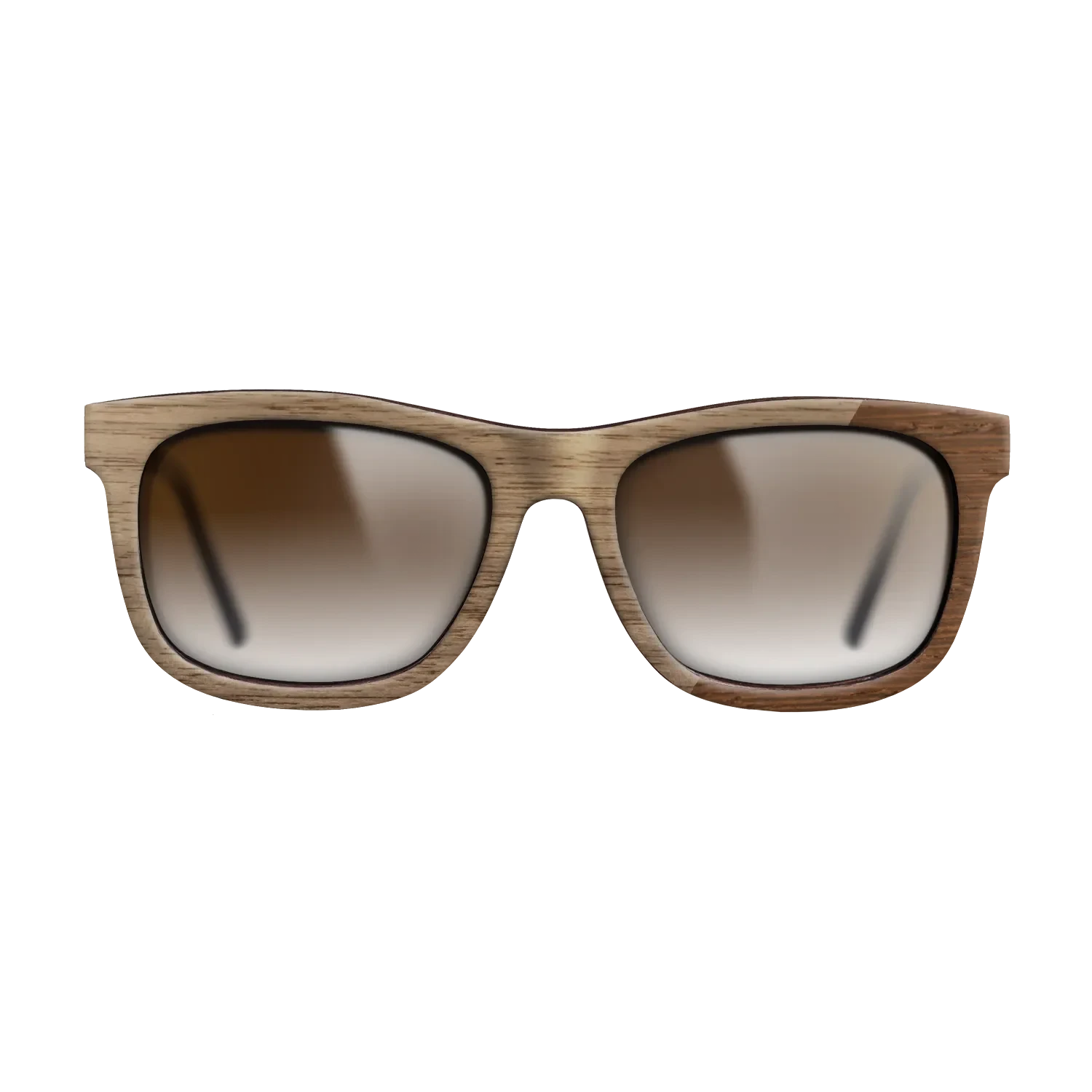 Walnut: Straight Grain,Wenge: Dicut - The Hero - Square - SIRIS wood optic